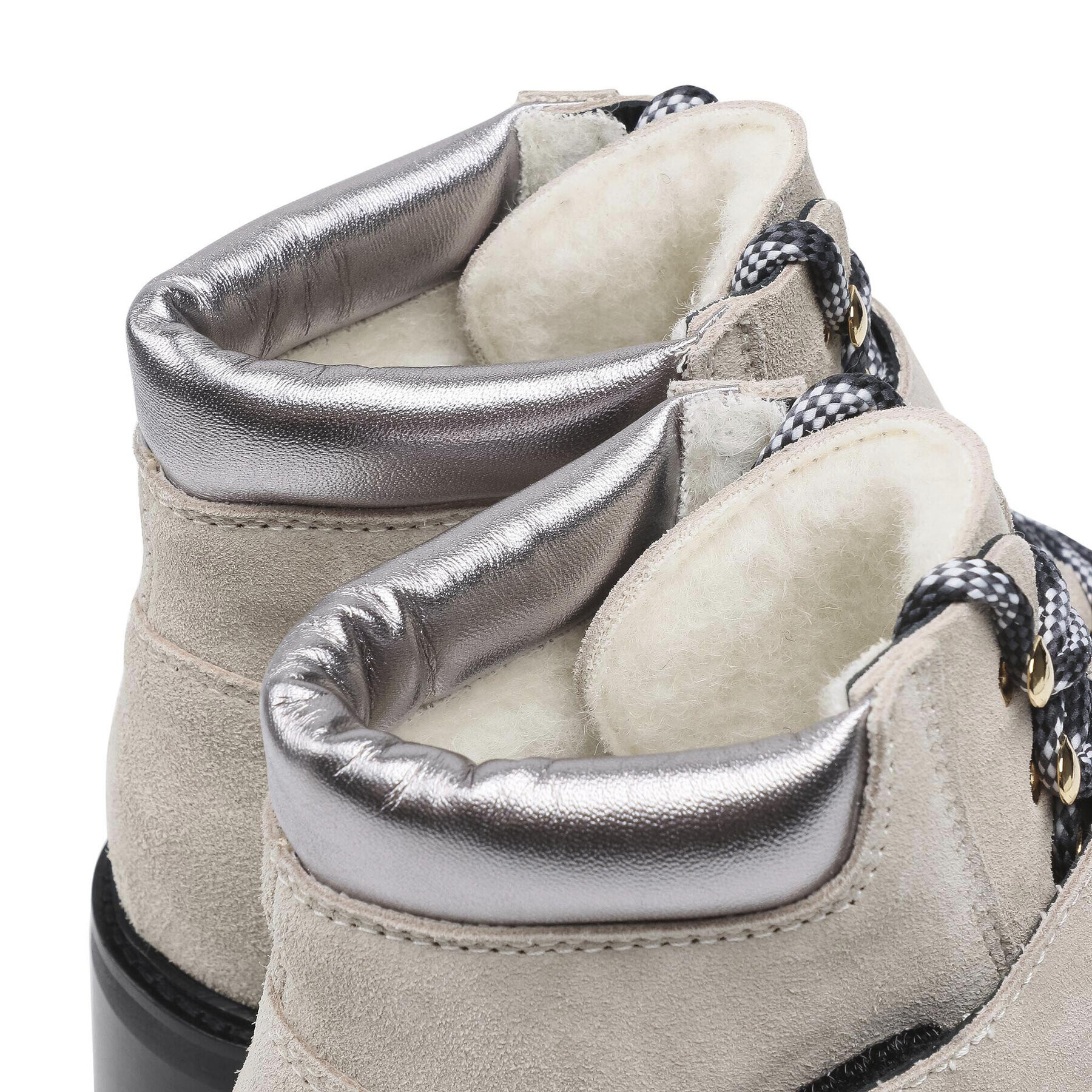 Pollini Боти SA21085H1DTE0110 Сив - Pepit.bg