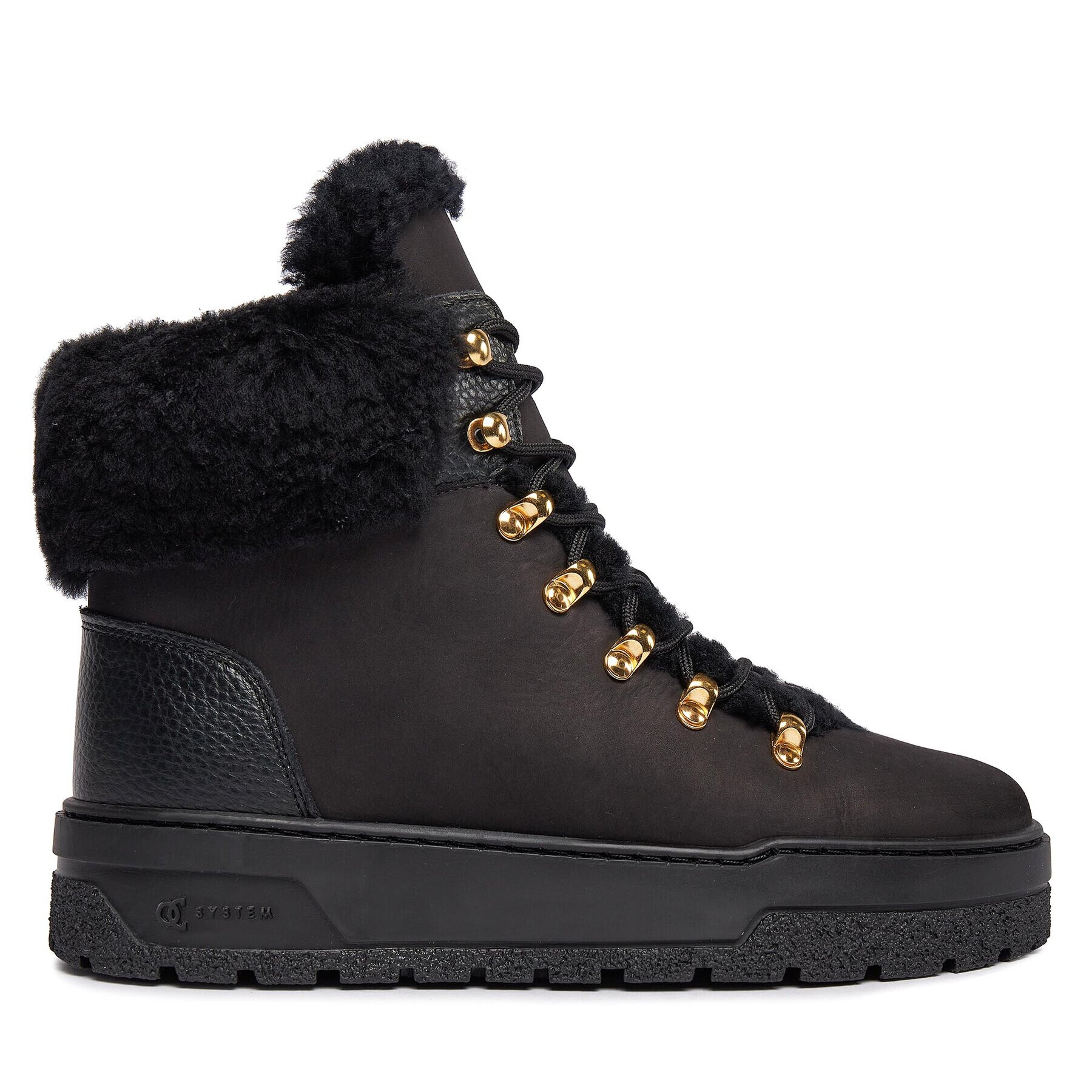 Pollini Боти SA21254H0HTGC00A Черен - Pepit.bg