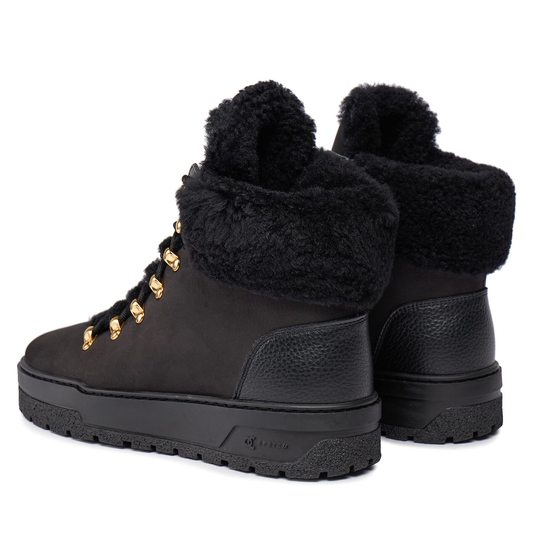 Pollini Боти SA21254H0HTGC00A Черен - Pepit.bg