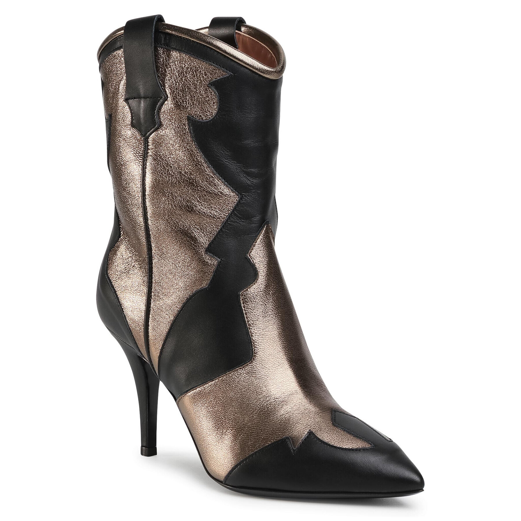 Pollini Боти SA24018C1BTD200A Златист - Pepit.bg