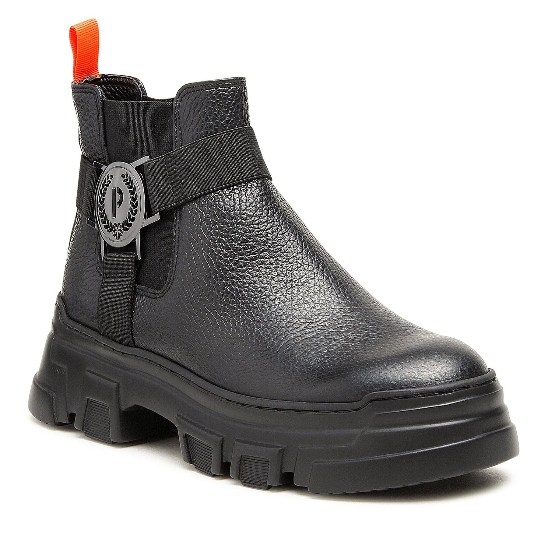 Pollini Боти тип челси SA21066H1FTD0000 Черен - Pepit.bg