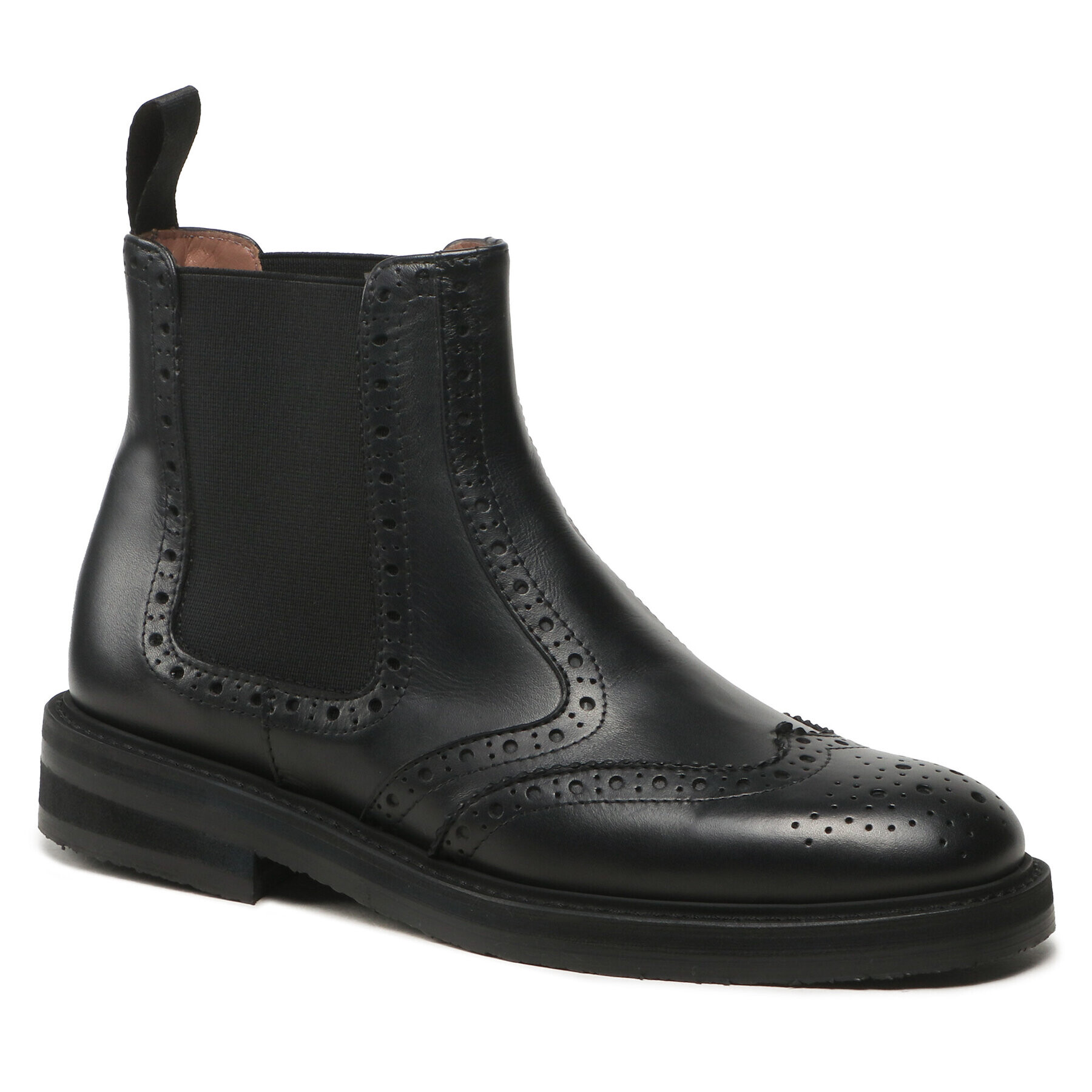 Pollini Боти тип челси SA21083G1HTC0000 Черен - Pepit.bg