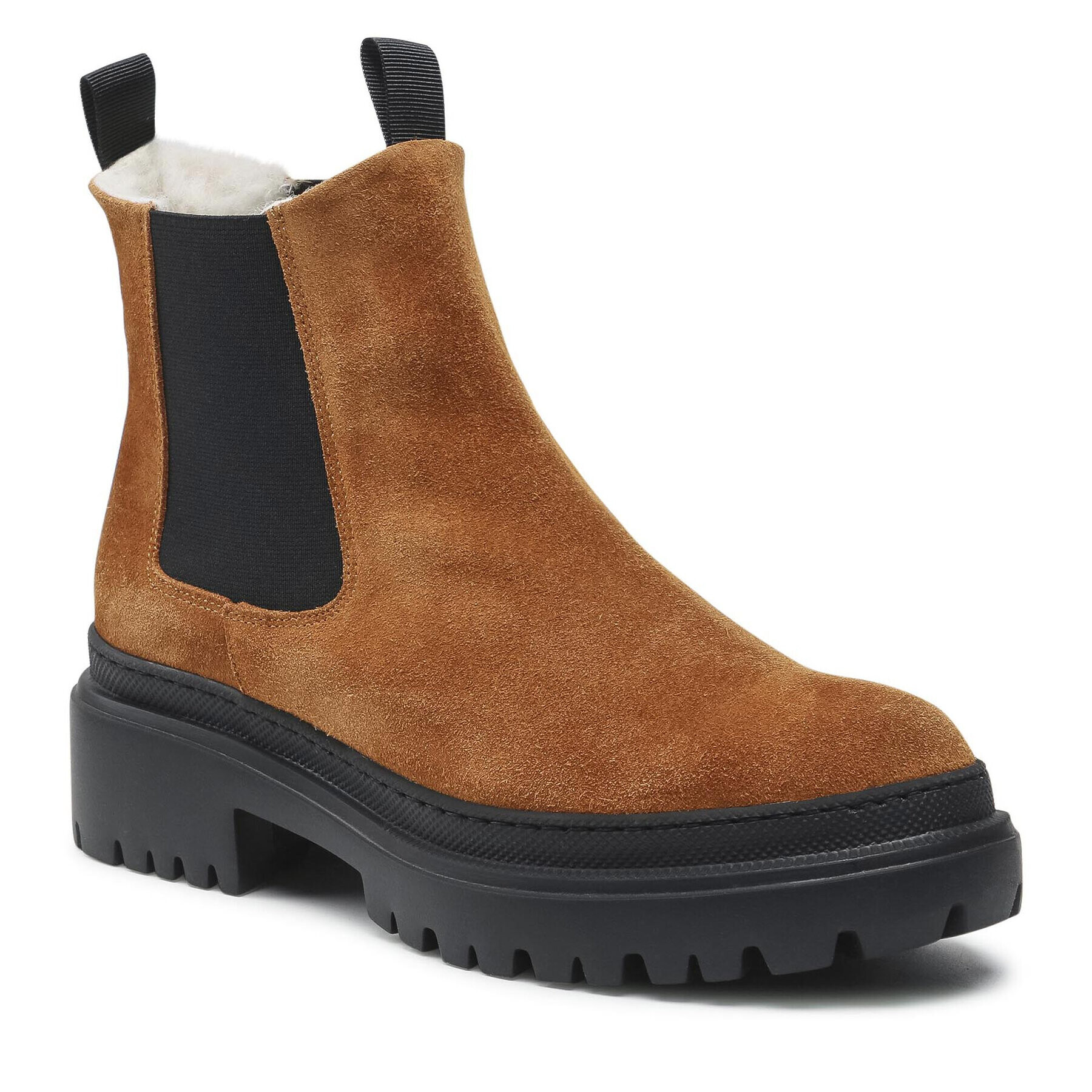 Pollini Боти тип челси SA21204H1DTE0226 Кафяв - Pepit.bg