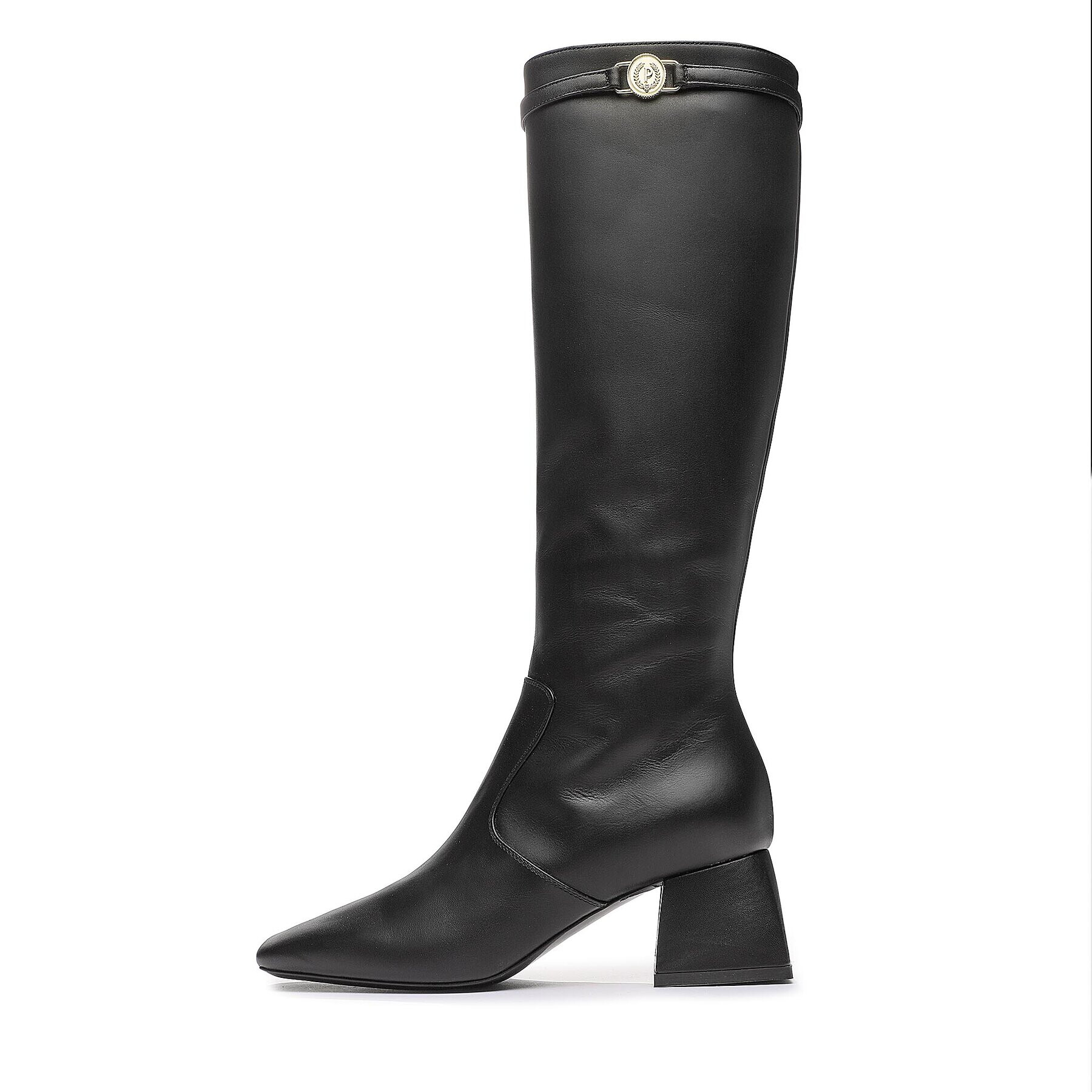 Pollini Ботуши SA26066C1HTC0000 Черен - Pepit.bg