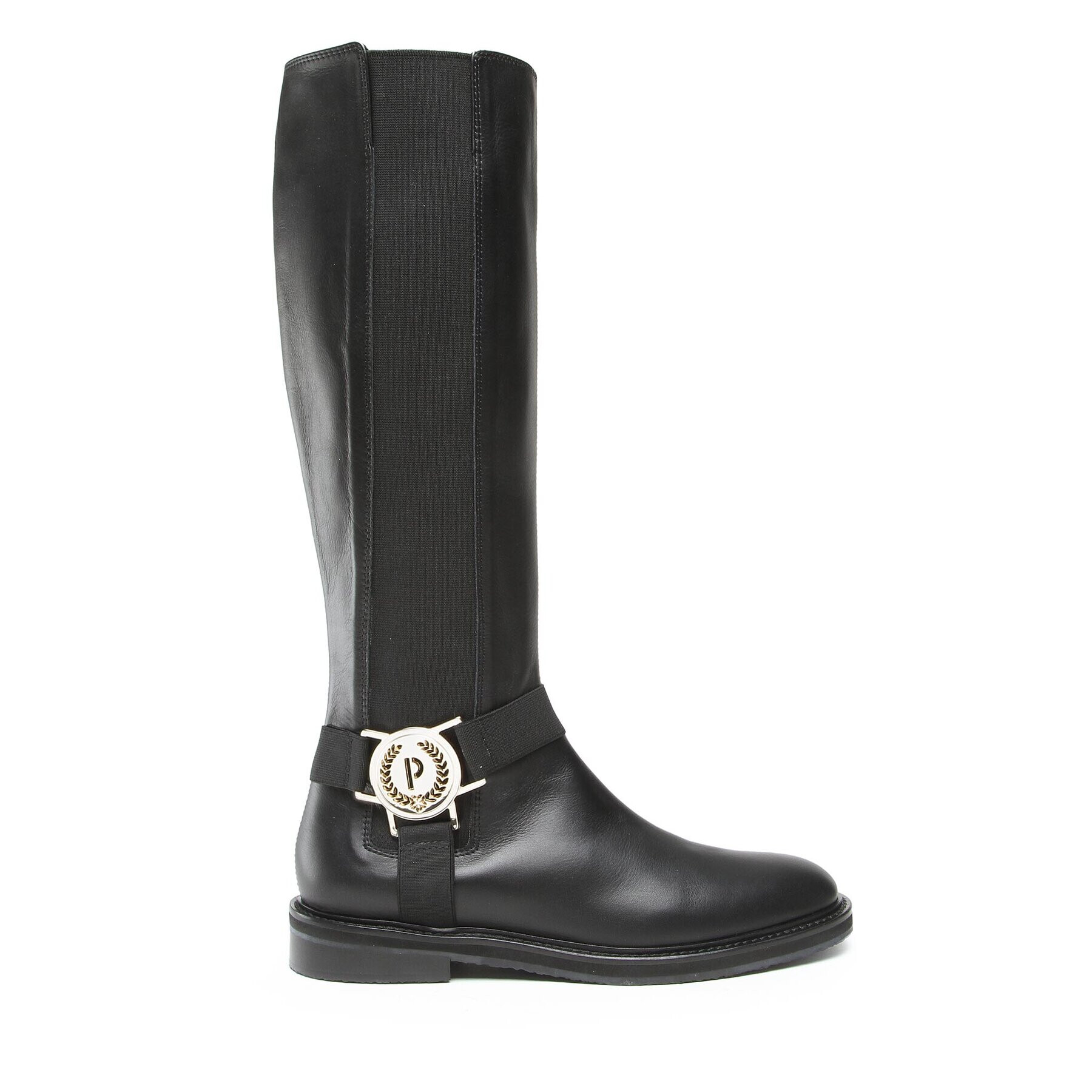Pollini Ботуши SA26073G1FTC0000 Черен - Pepit.bg