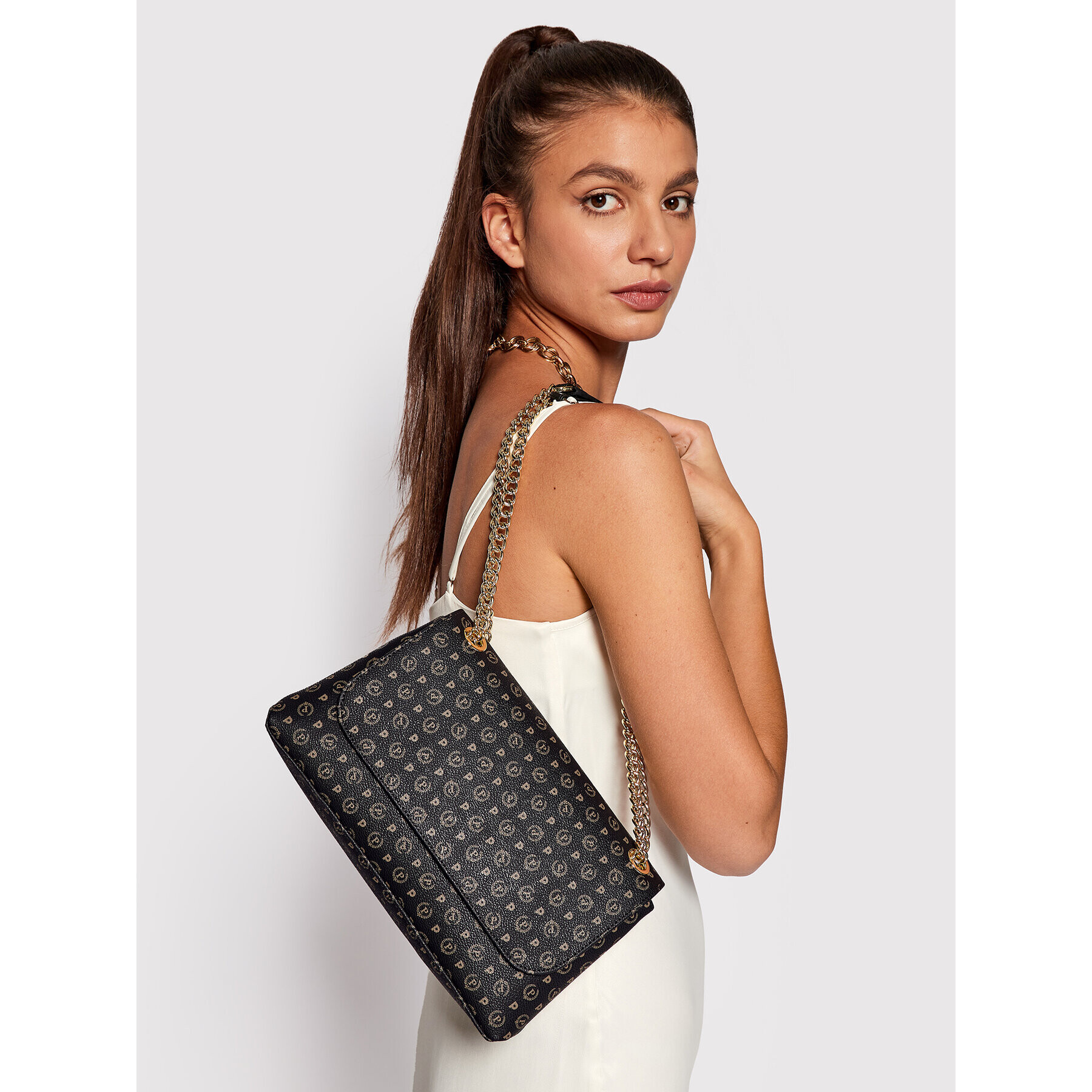 Pollini Дамска чанта TE8473PP0EQ1100A Черен - Pepit.bg