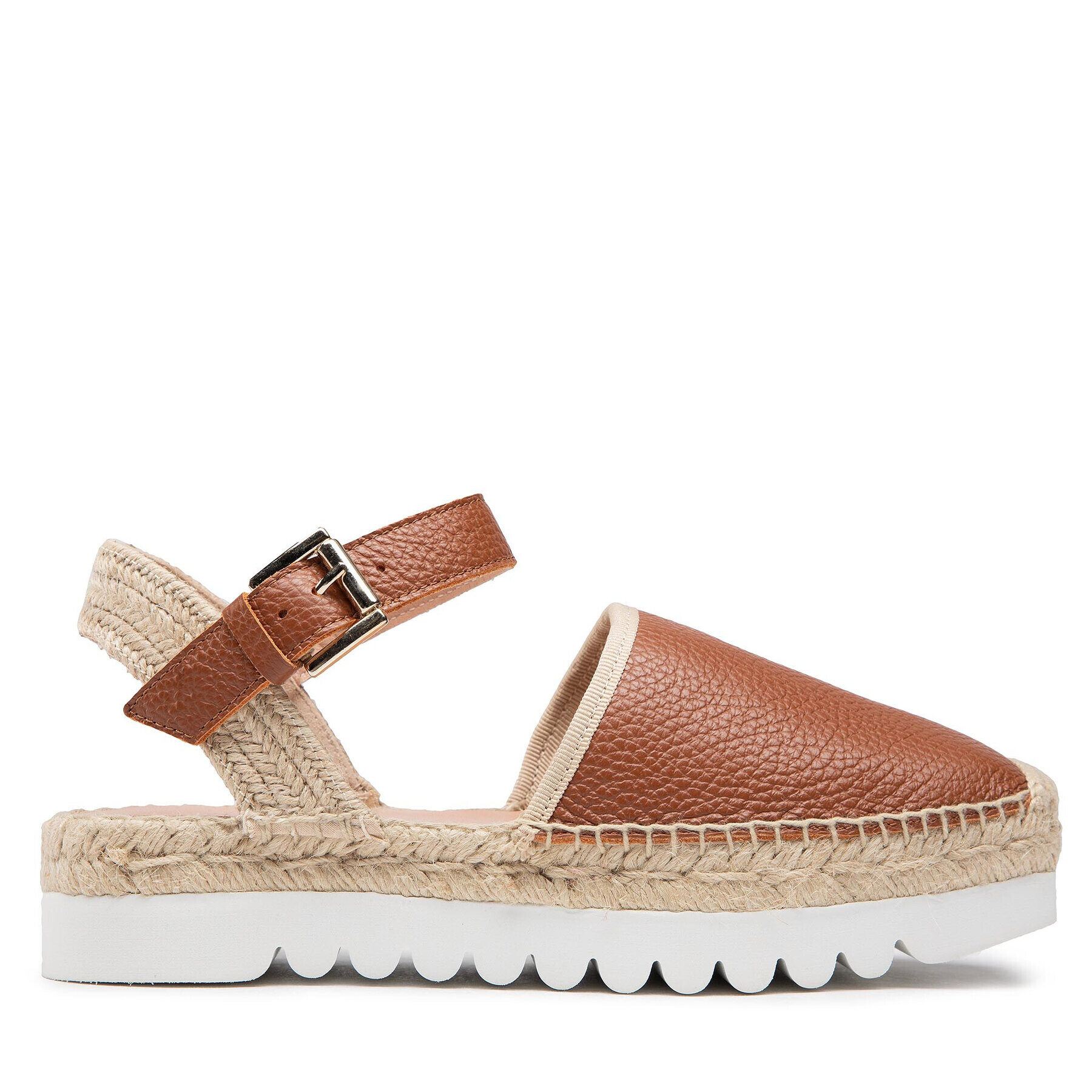 Pollini Еспадрили SA10284G0ETE0200 Кафяв - Pepit.bg