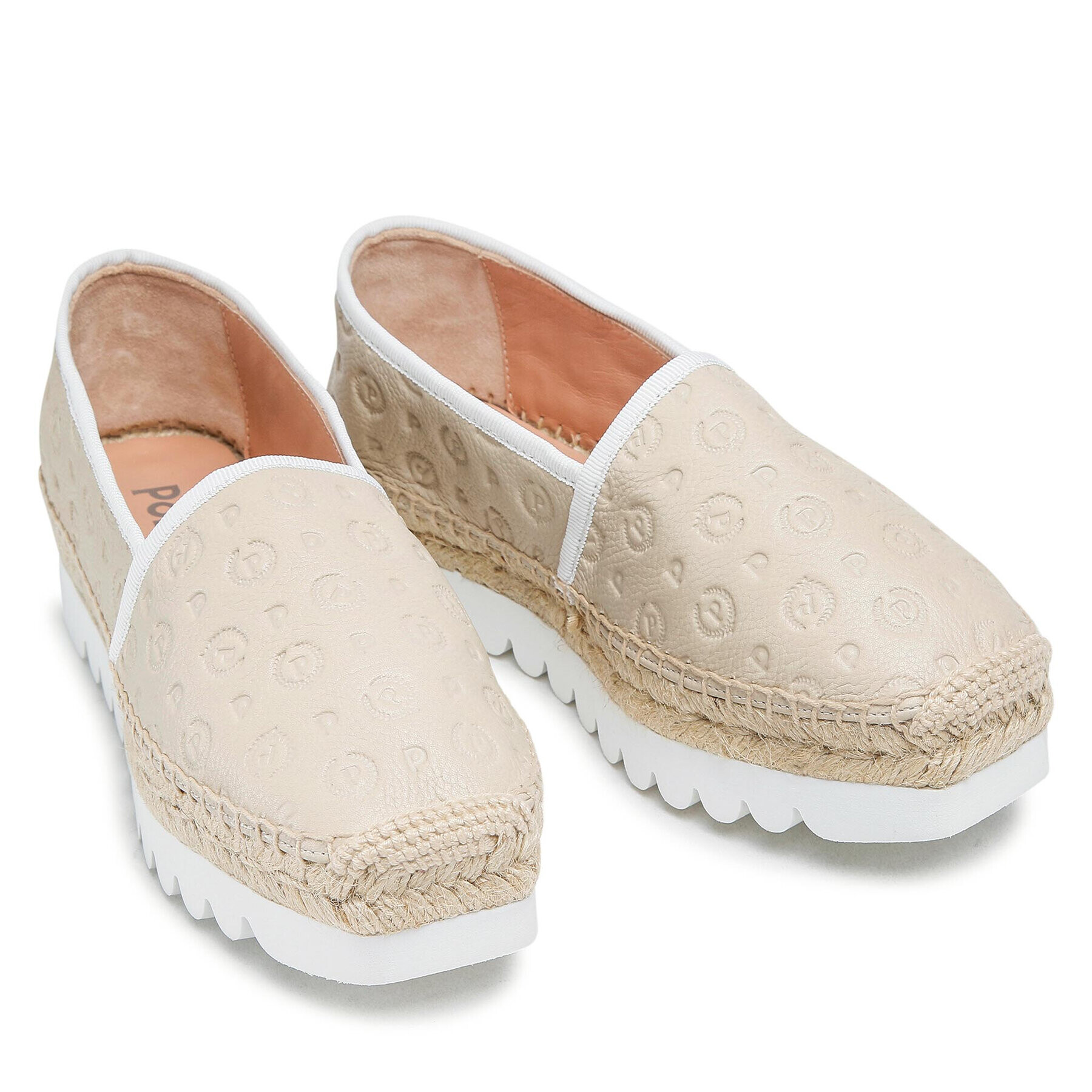 Pollini Еспадрили TA10124G0EQ2V110 Бежов - Pepit.bg