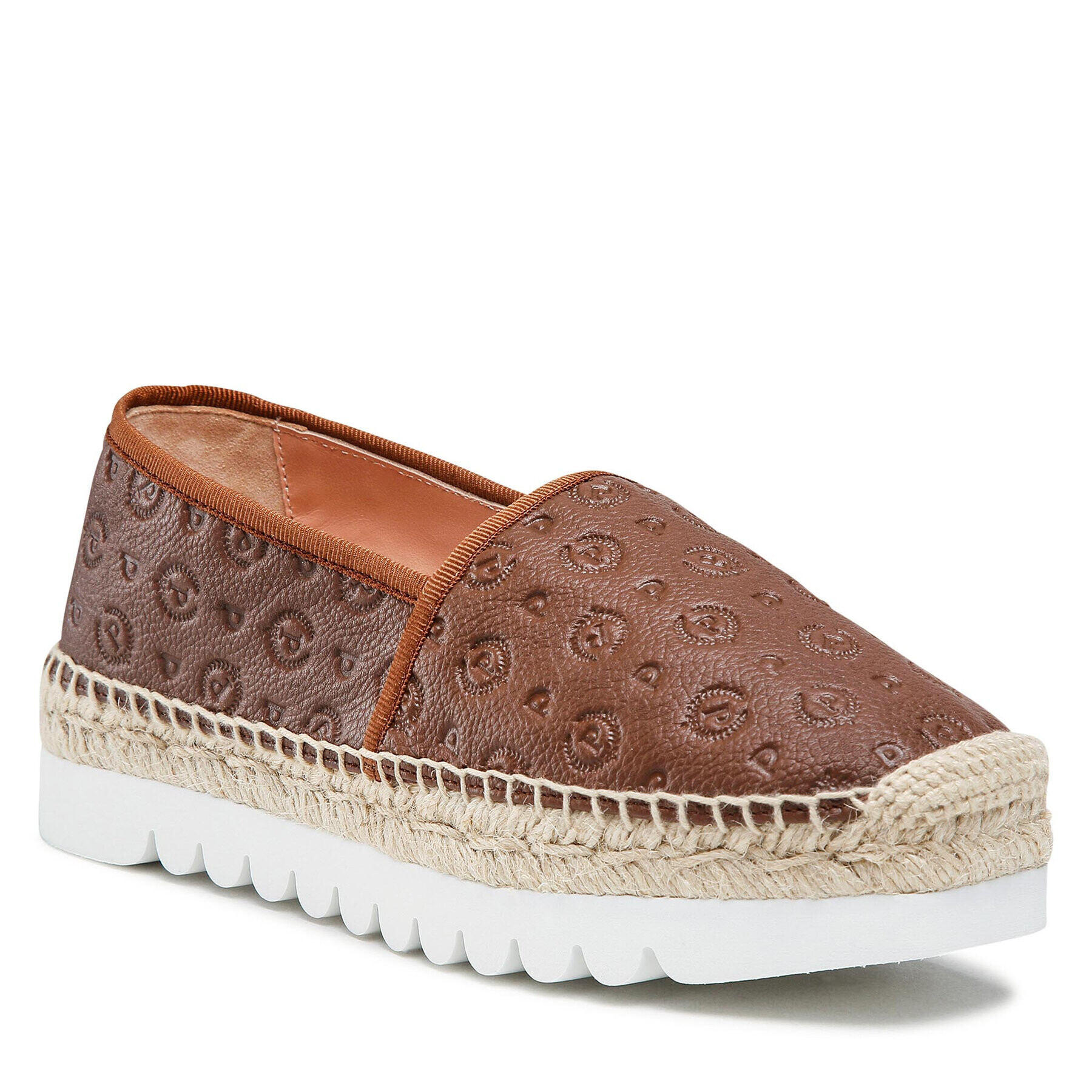 Pollini Еспадрили TA10124G0EQ2V300 Кафяв - Pepit.bg
