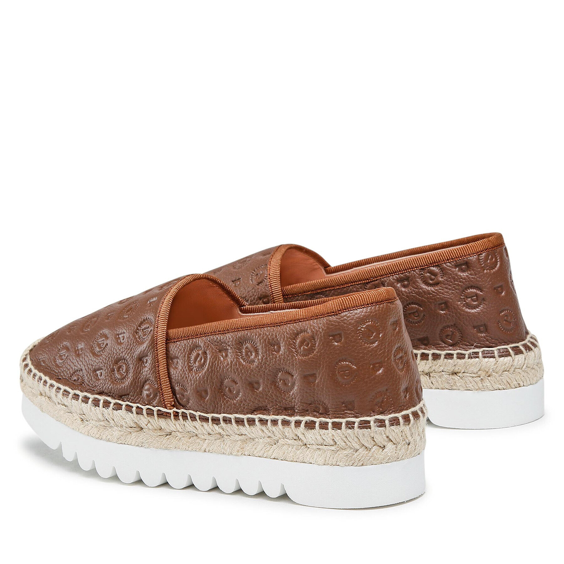 Pollini Еспадрили TA10124G0EQ2V300 Кафяв - Pepit.bg