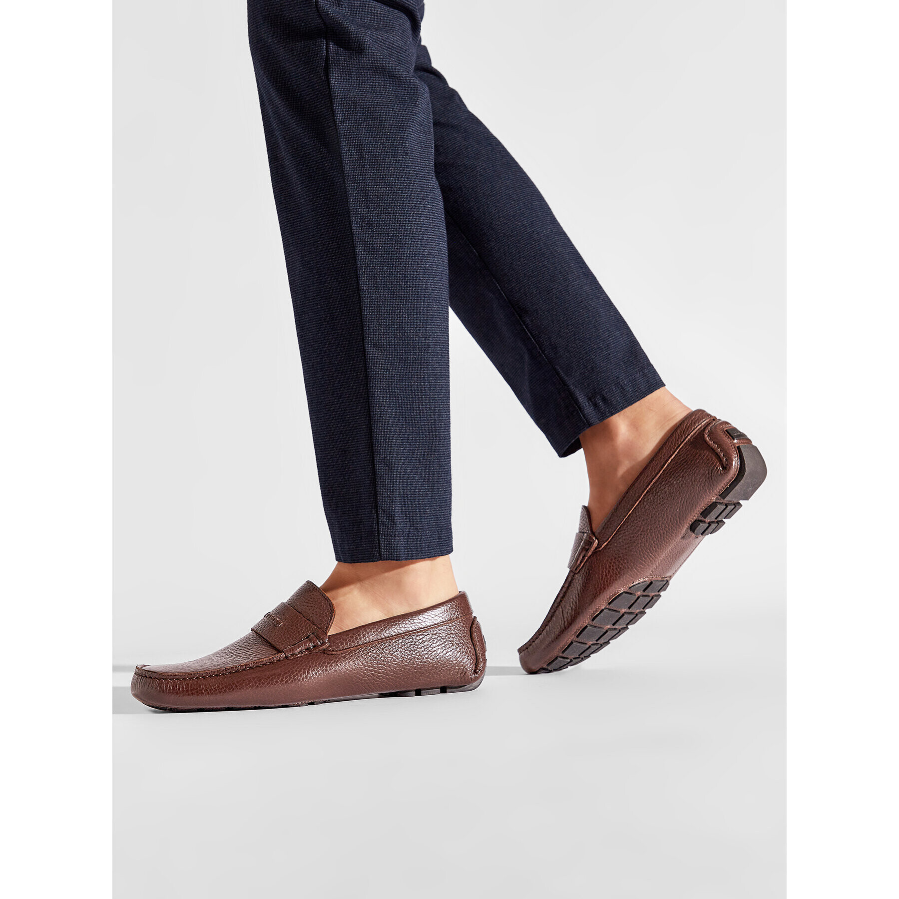 Pollini Мокасини SB10540G0EUL0313 Кафяв - Pepit.bg