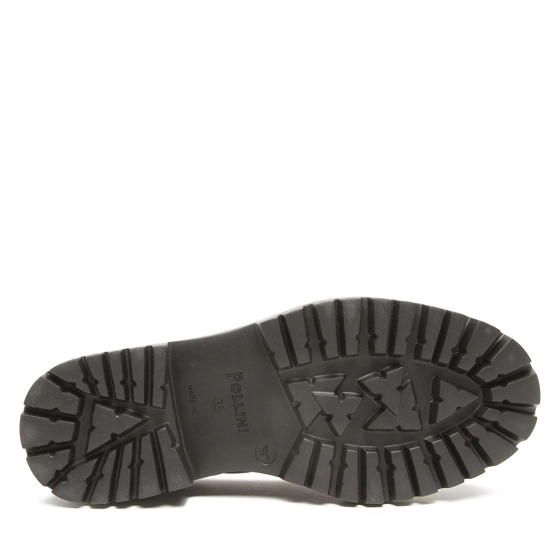Pollini лоуфъри с дебела подметка SA10064G1FTP0000 Черен - Pepit.bg