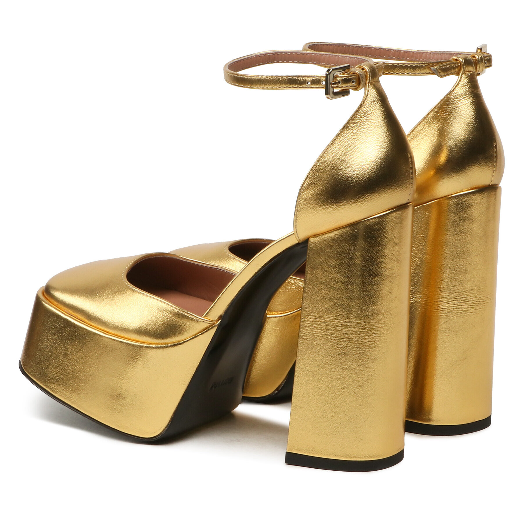 Pollini Обувки SA1010EC1HTK0901 Златист - Pepit.bg
