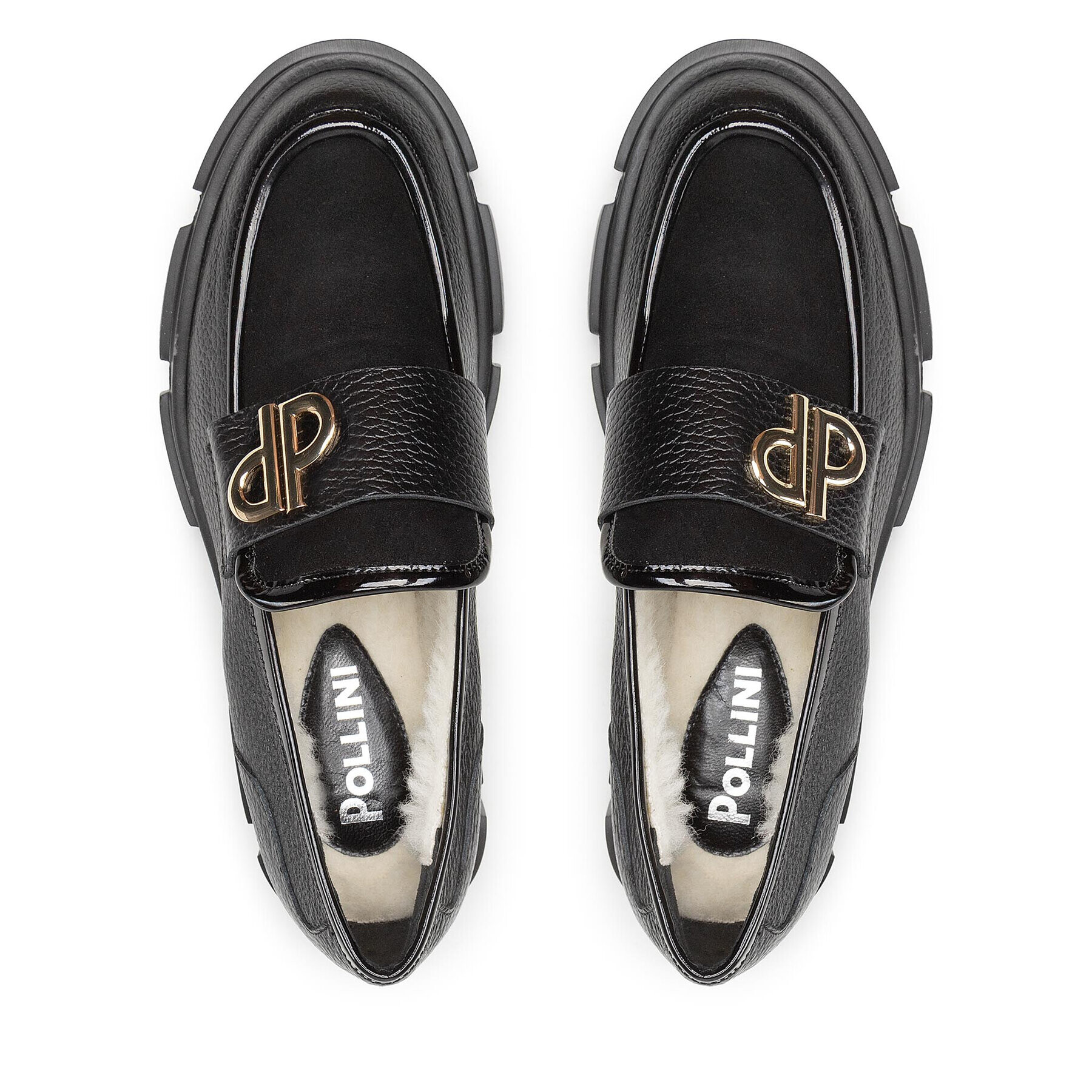 Pollini Обувки SA10114H1FTA300A Черен - Pepit.bg