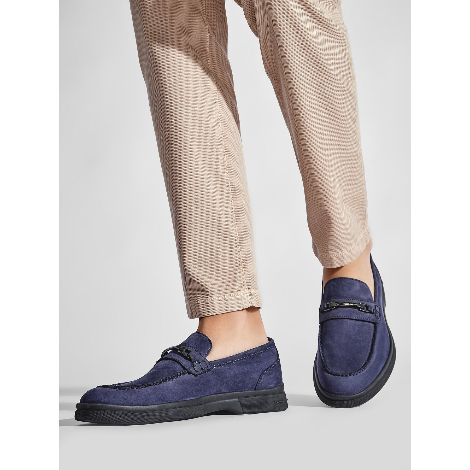 Pollini Обувки SB10082G0EUE0750 Тъмносин - Pepit.bg