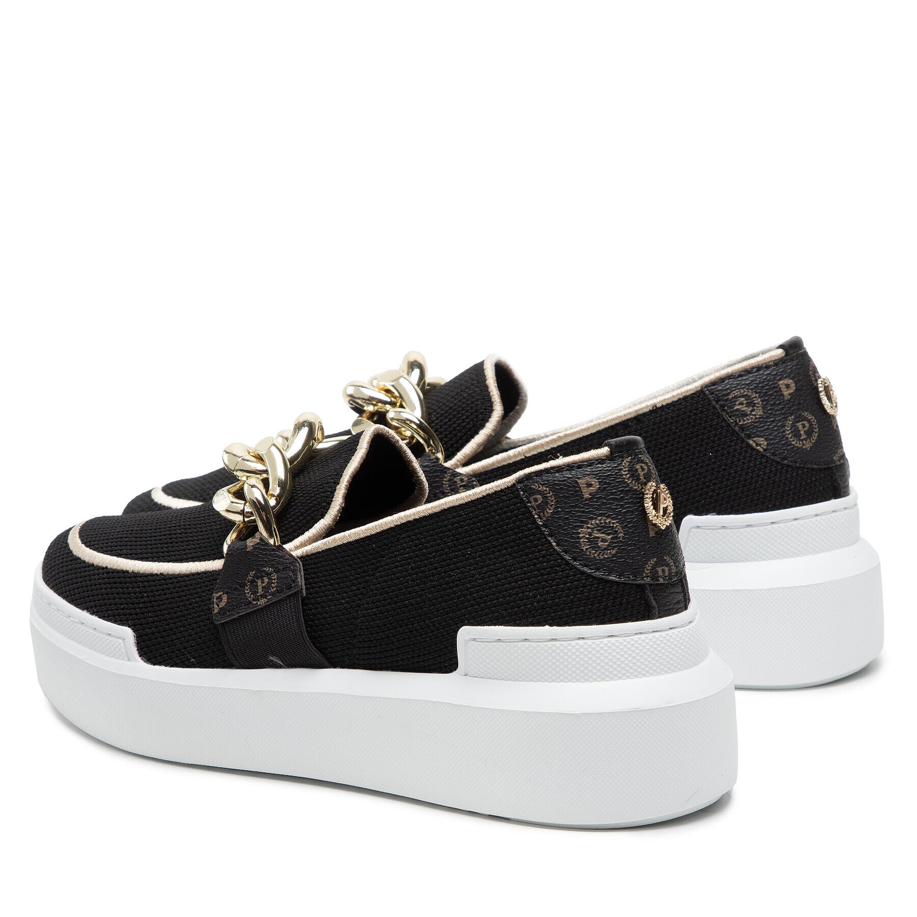 Pollini Обувки TA15194G0EQ10000 Черен - Pepit.bg