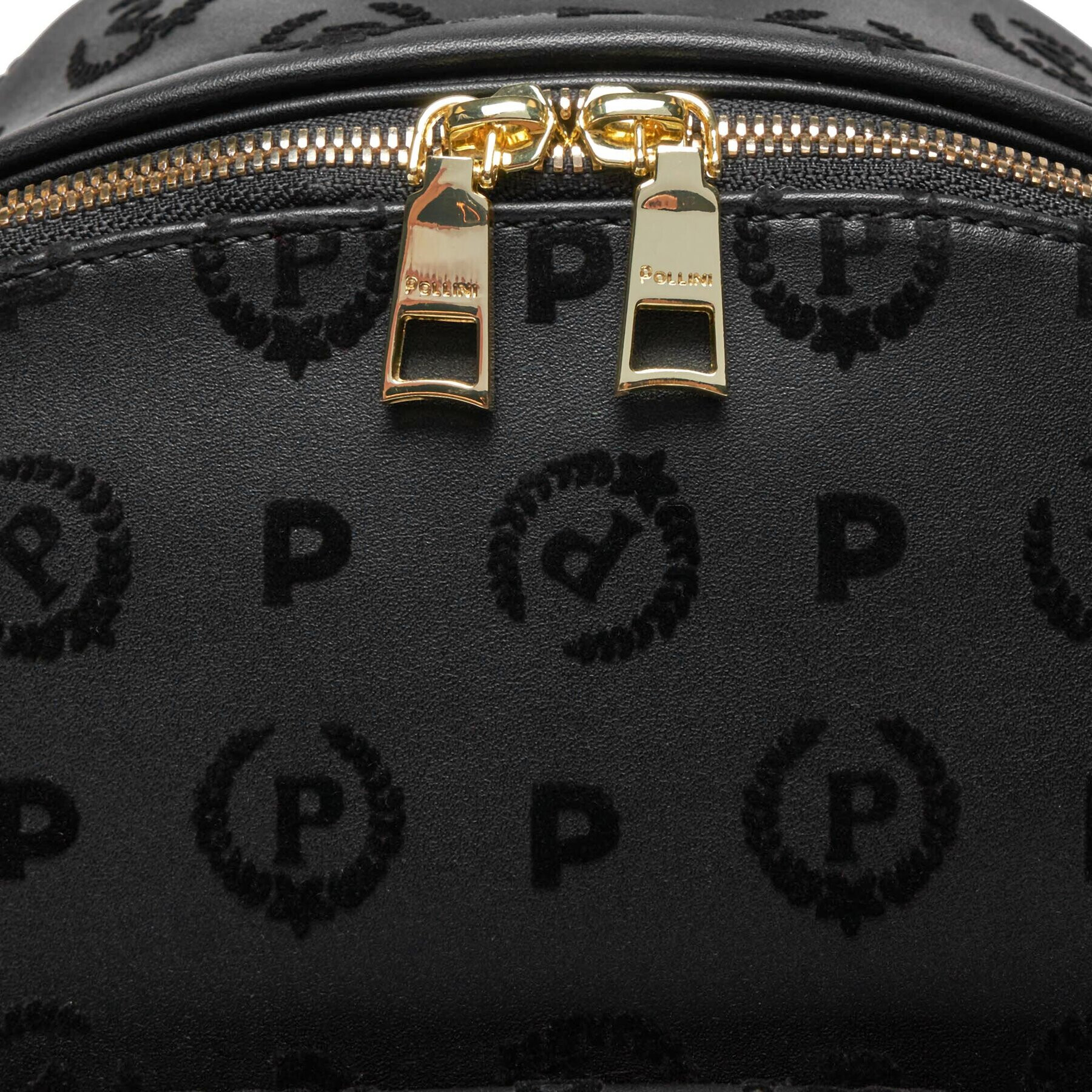 Pollini Раница Heritage Flock TE8412PP03Q2900A Черен - Pepit.bg