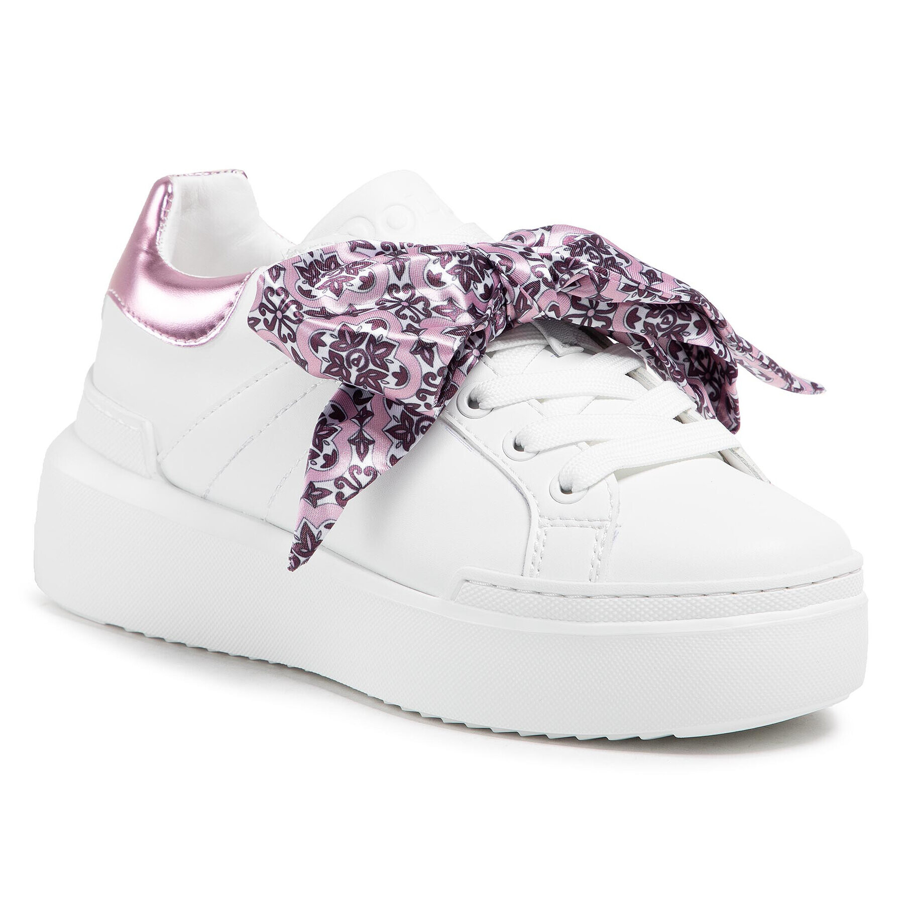 Pollini Сникърси SA15034G1CXC110A Бял - Pepit.bg