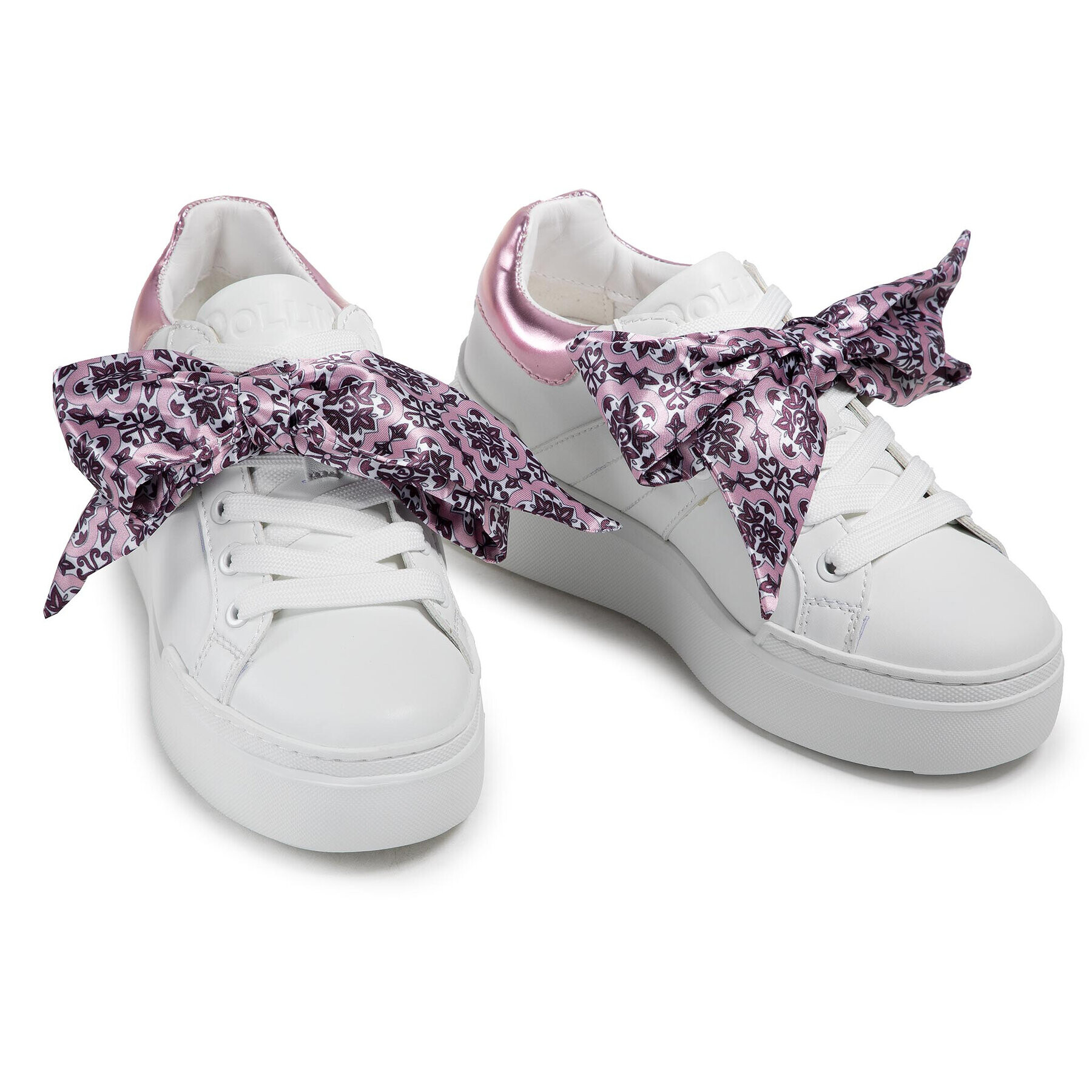 Pollini Сникърси SA15034G1CXC110A Бял - Pepit.bg