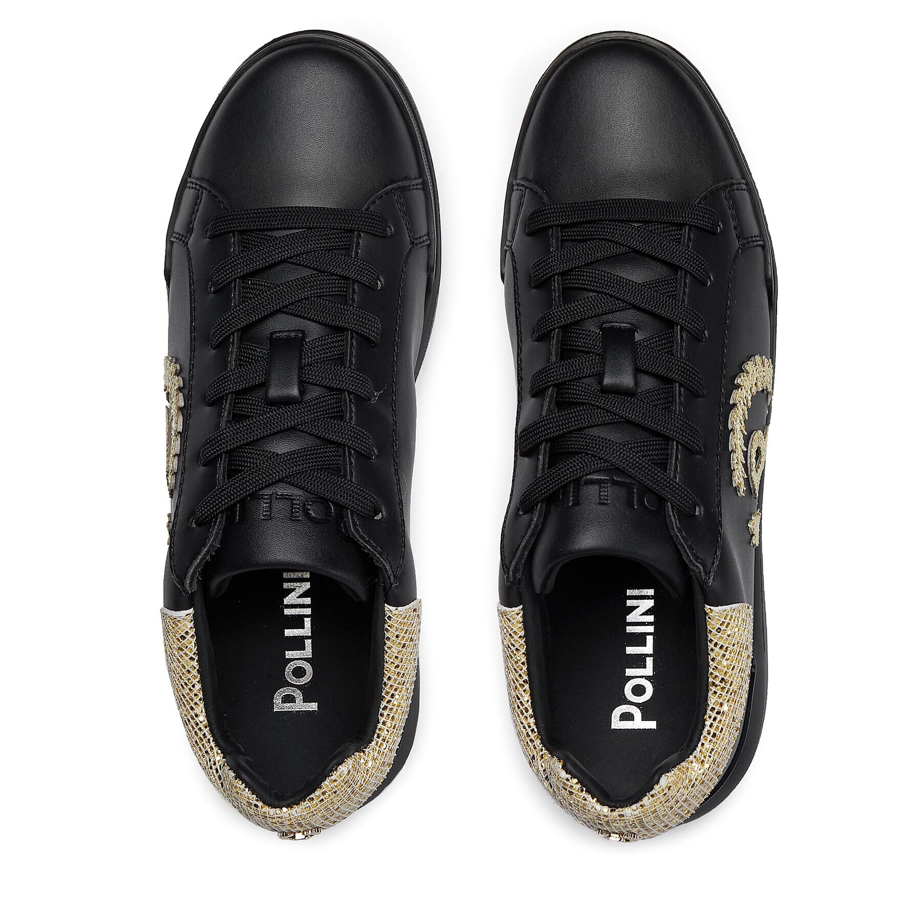 Pollini Сникърси SA15184G1HXK100A Черен - Pepit.bg