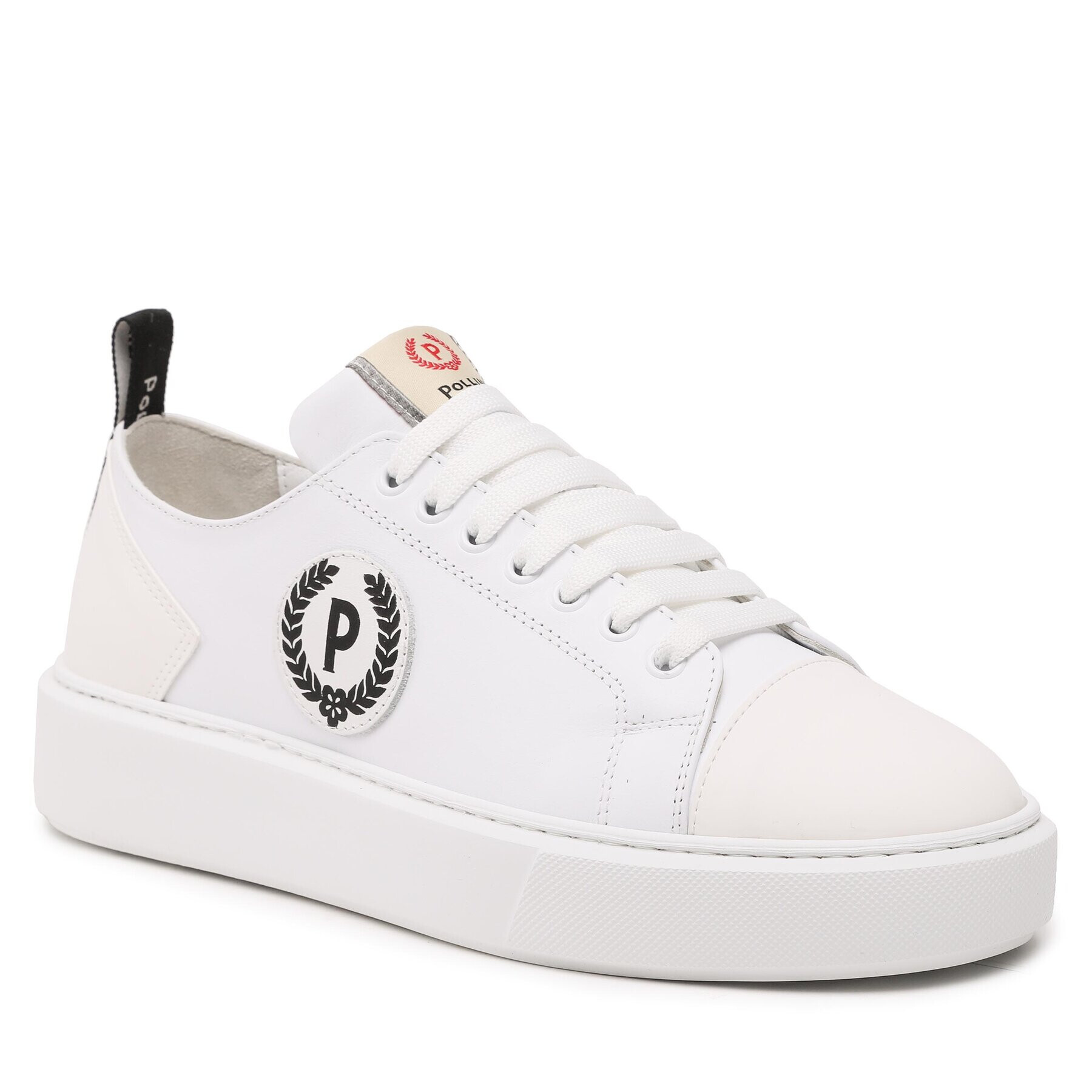 Pollini Сникърси SB15144G0FXR110A Бял - Pepit.bg