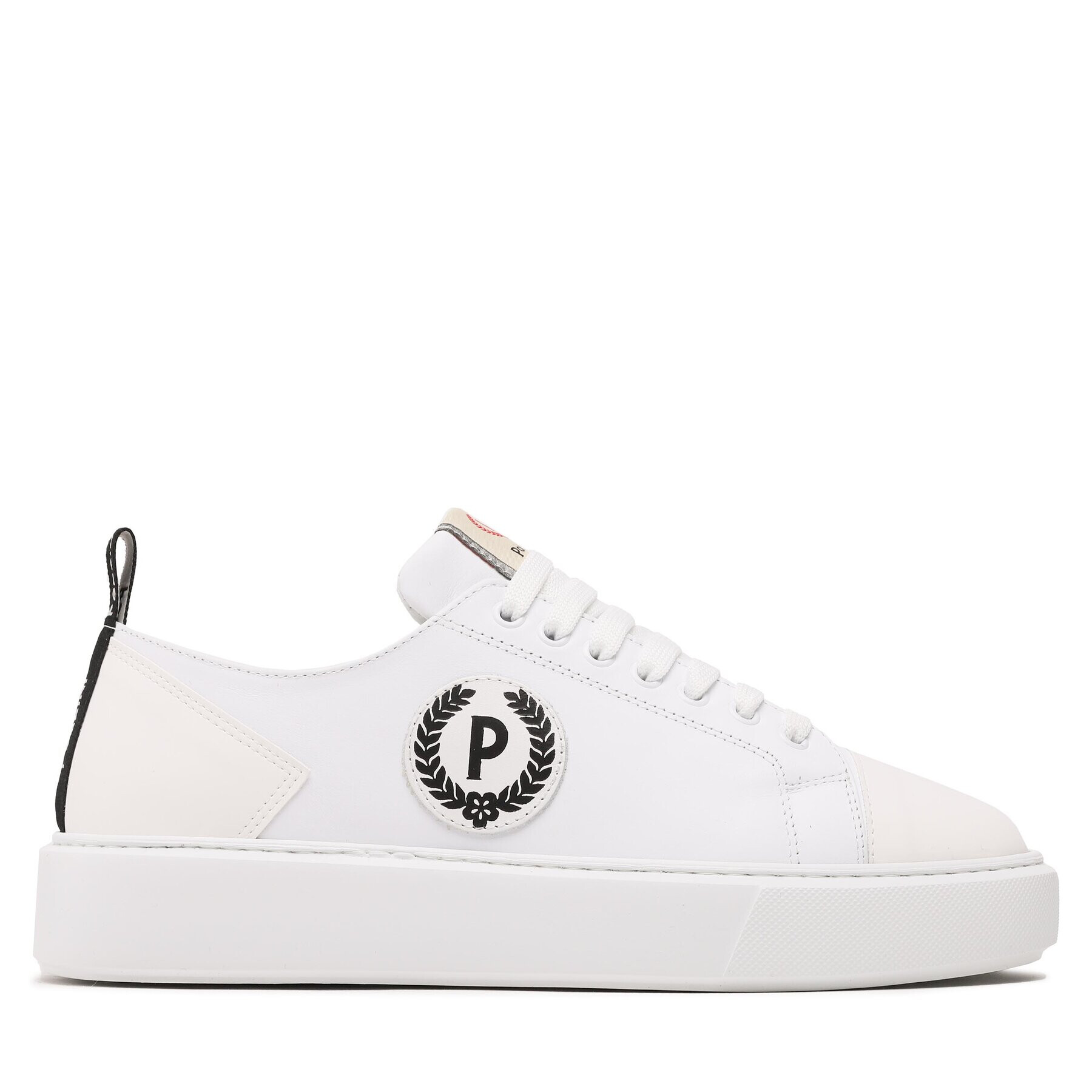 Pollini Сникърси SB15144G0FXR110A Бял - Pepit.bg