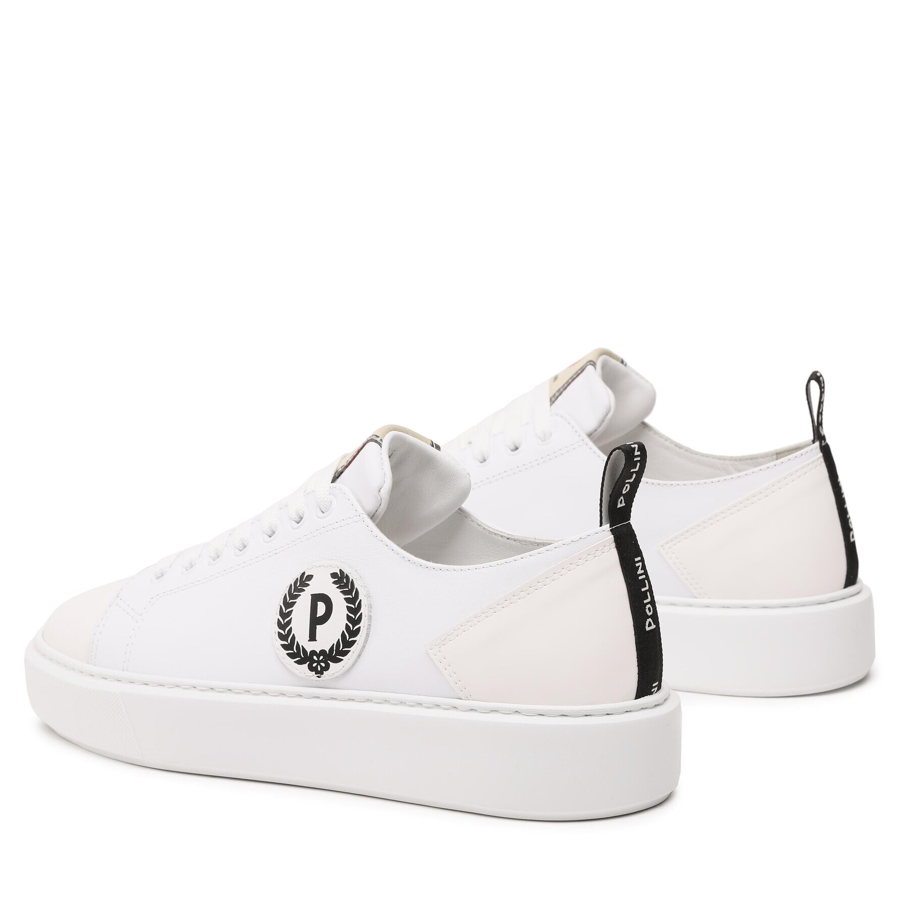 Pollini Сникърси SB15144G0FXR110A Бял - Pepit.bg