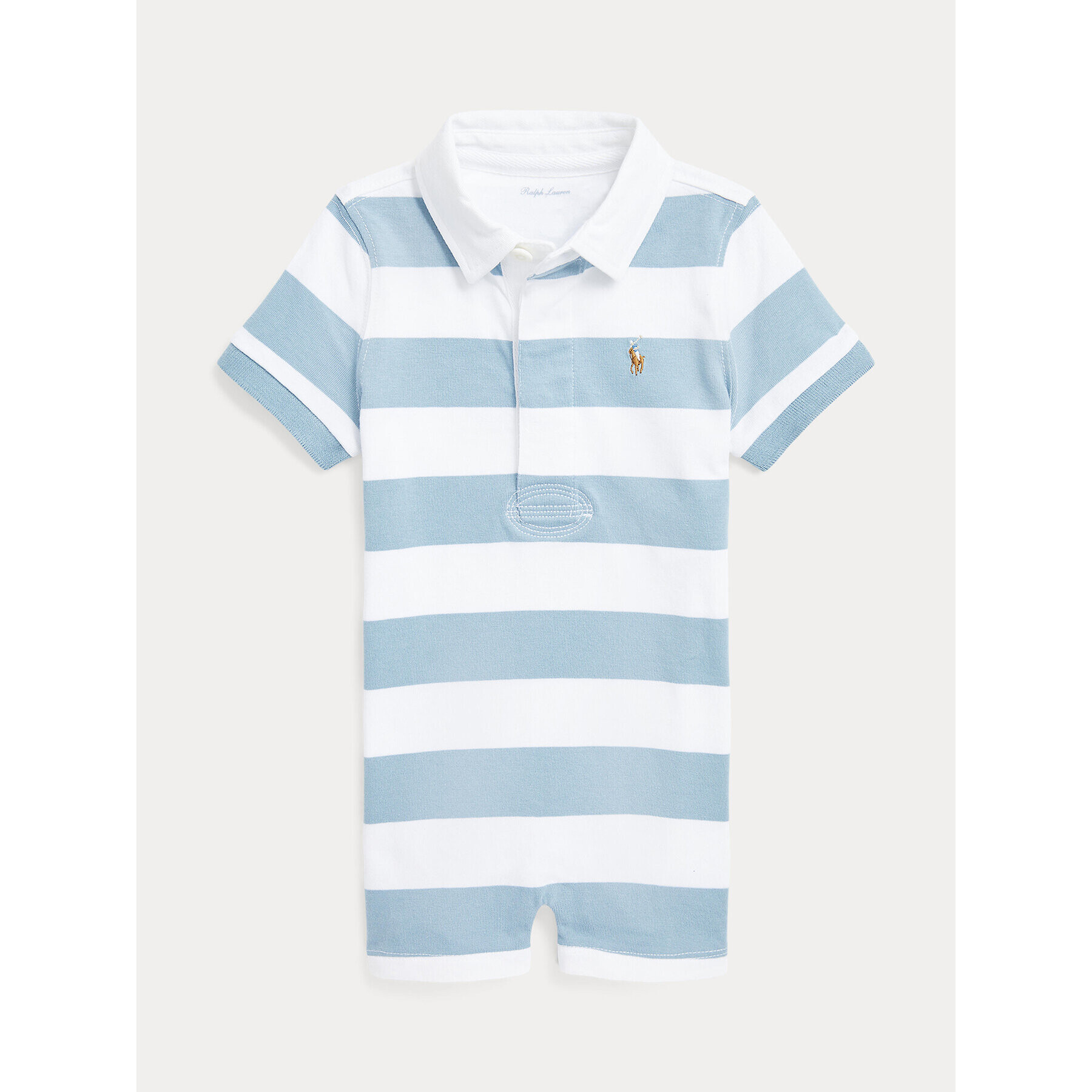 Polo Ralph Lauren Бебешки гащеризон без стъпала 320735012017 Син Regular Fit - Pepit.bg