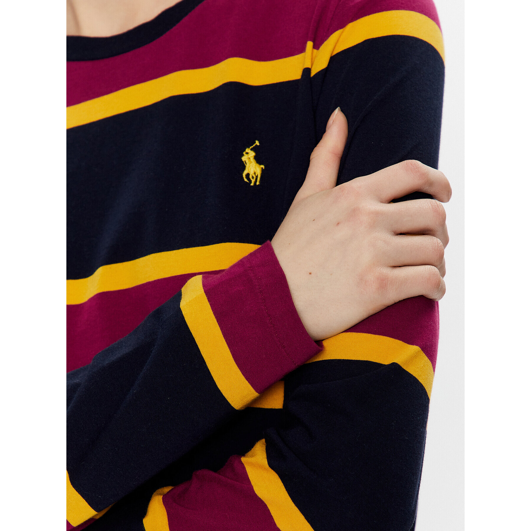 Polo Ralph Lauren Блуза 211841814003 Виолетов Regular Fit - Pepit.bg