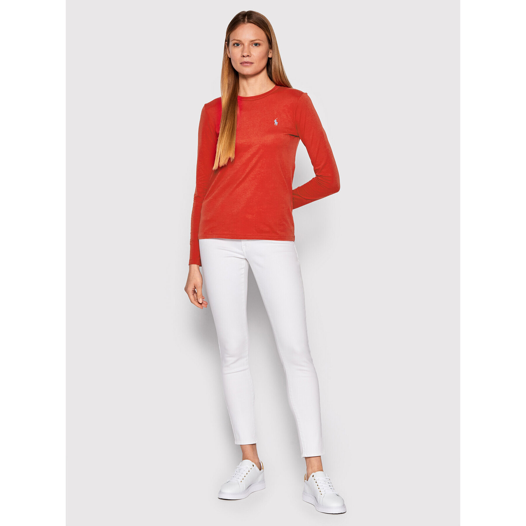 Polo Ralph Lauren Блуза 211847074016 Червен Regular Fit - Pepit.bg