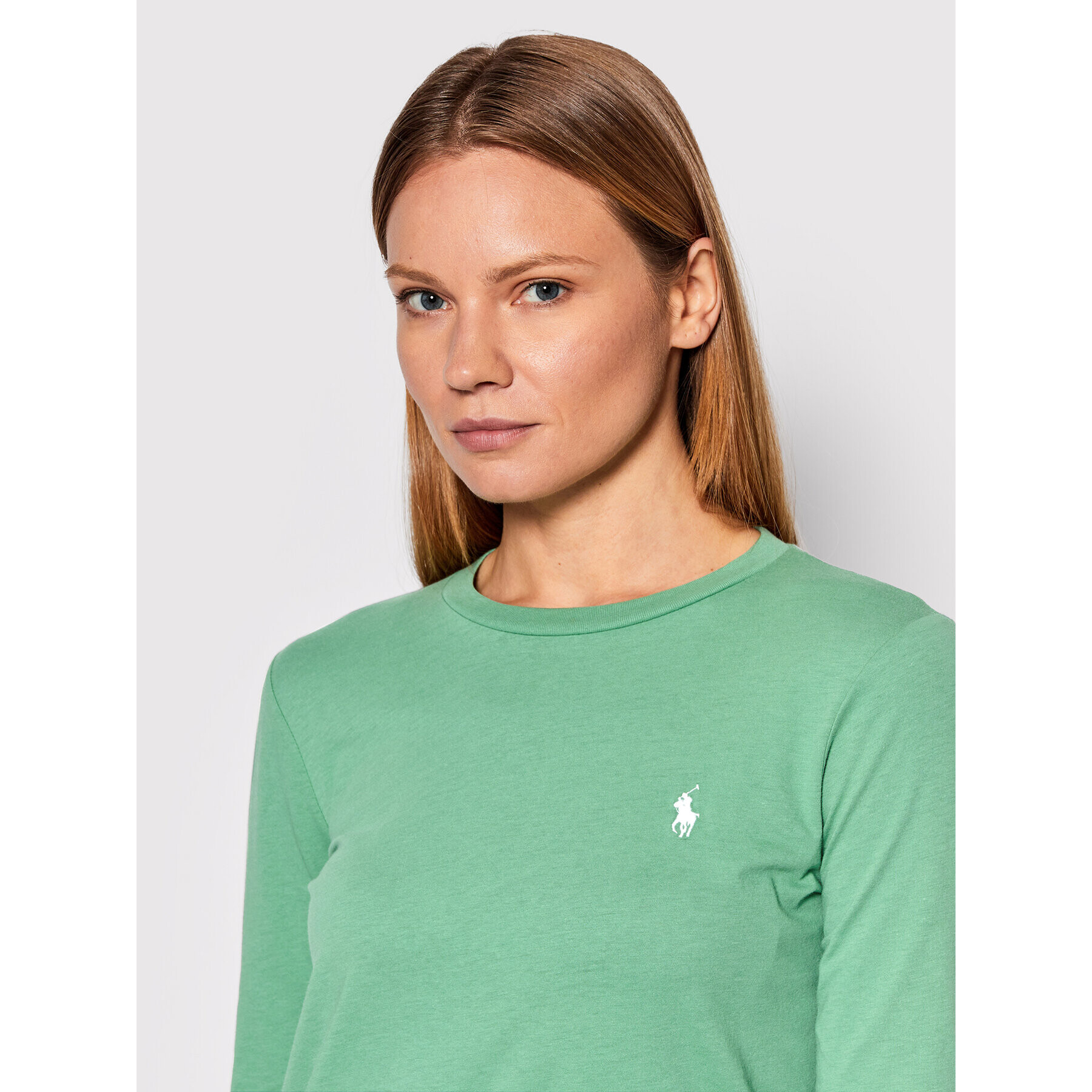 Polo Ralph Lauren Блуза 211847074021 Зелен Regular Fit - Pepit.bg