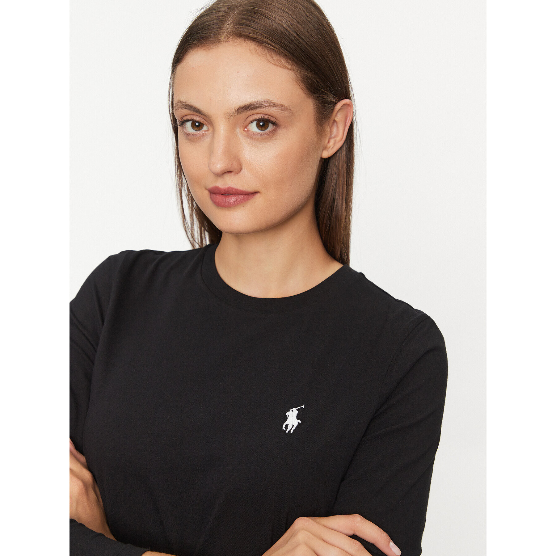 Polo Ralph Lauren Блуза 211898699003 Черен Regular Fit - Pepit.bg