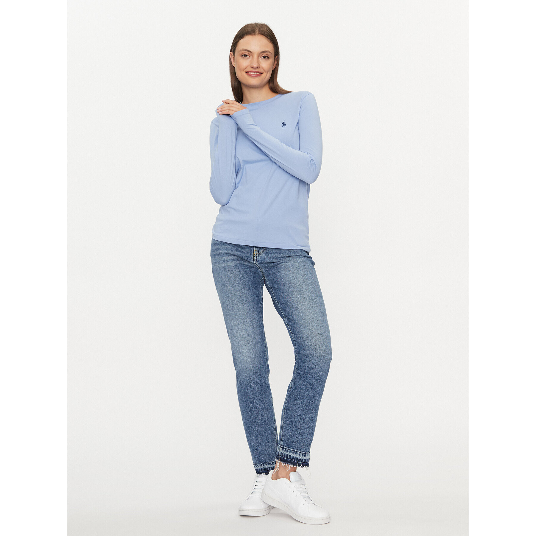 Polo Ralph Lauren Блуза 211898699007 Син Regular Fit - Pepit.bg