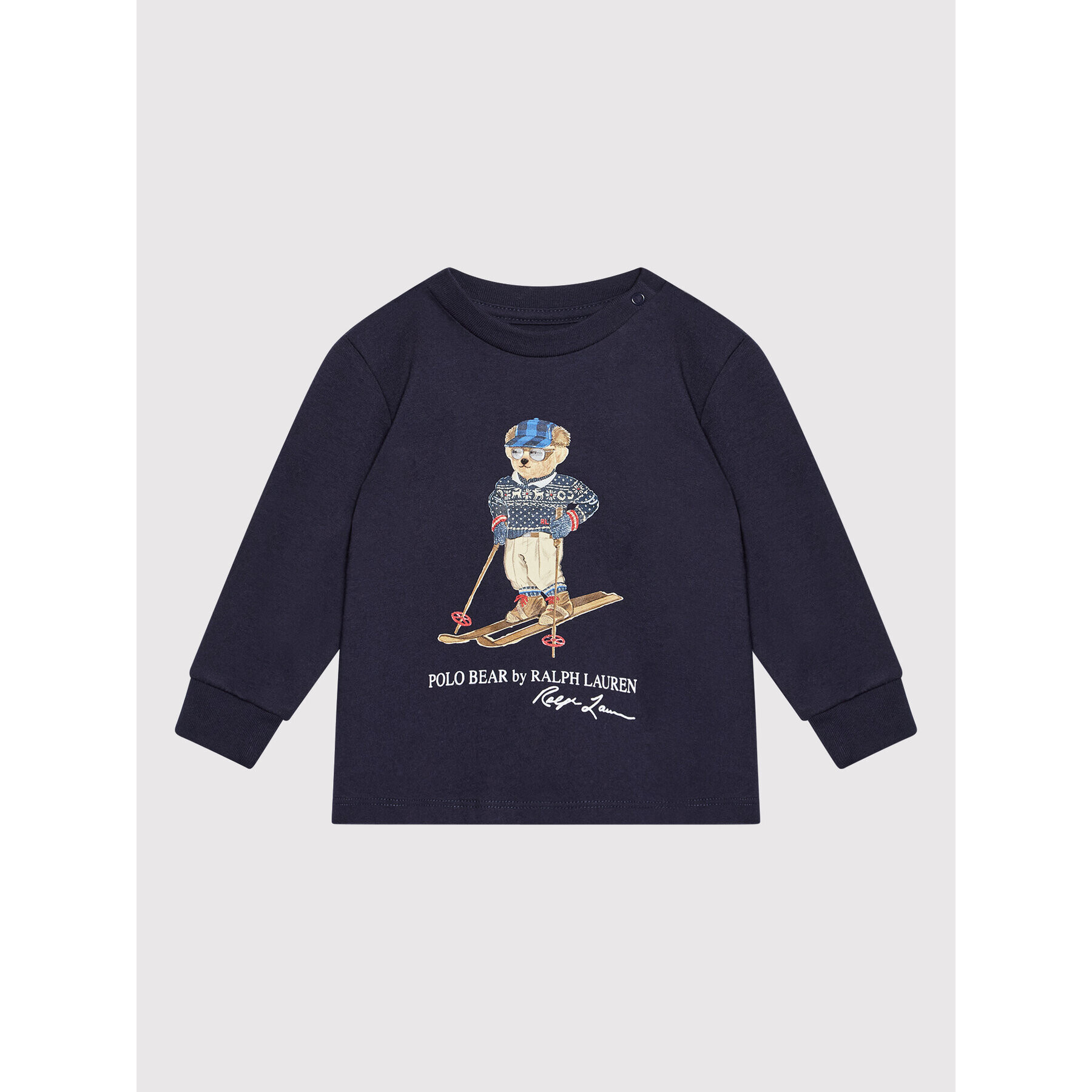 Polo Ralph Lauren Блуза 320853792002 Тъмносин Regular Fit - Pepit.bg