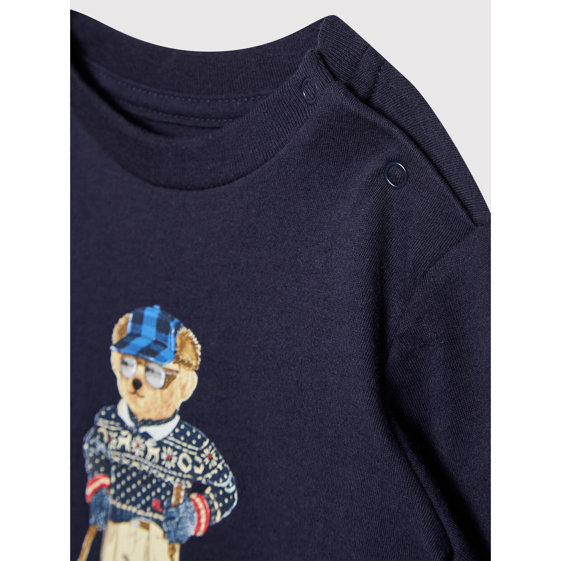 Polo Ralph Lauren Блуза 320853792002 Тъмносин Regular Fit - Pepit.bg
