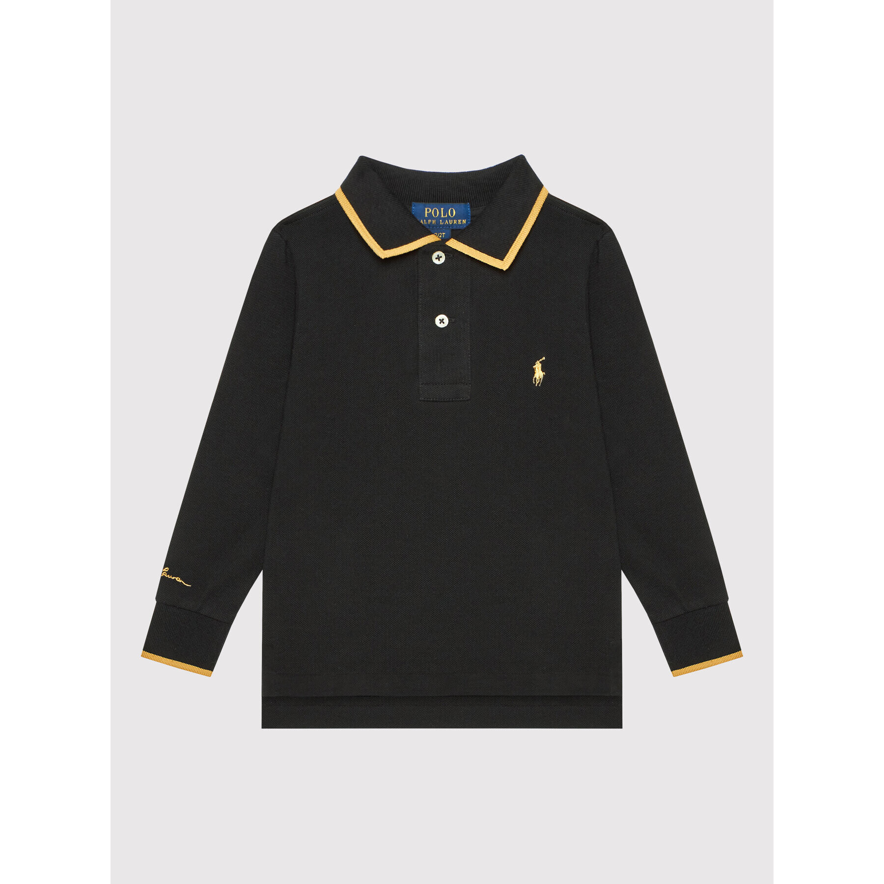 Polo Ralph Lauren Блуза 321857270002 Черен Regular Fit - Pepit.bg