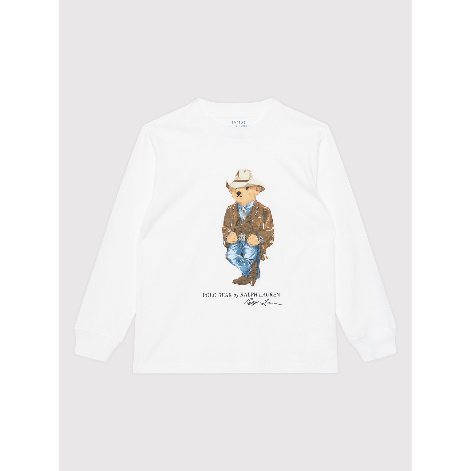 Polo Ralph Lauren Блуза 322858885001 Бял Regular Fit - Pepit.bg
