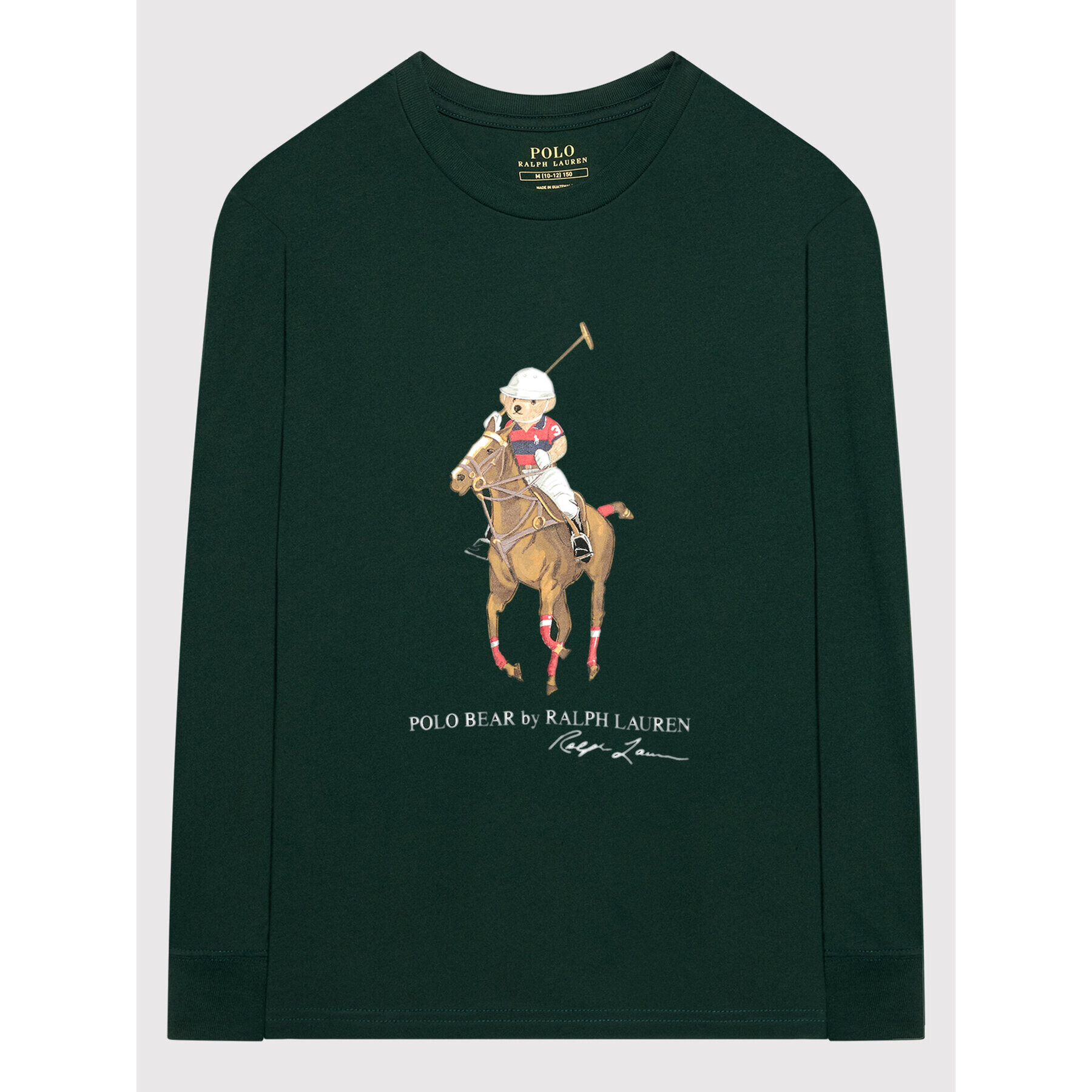 Polo Ralph Lauren Блуза 323852014004 Зелен Regular Fit - Pepit.bg