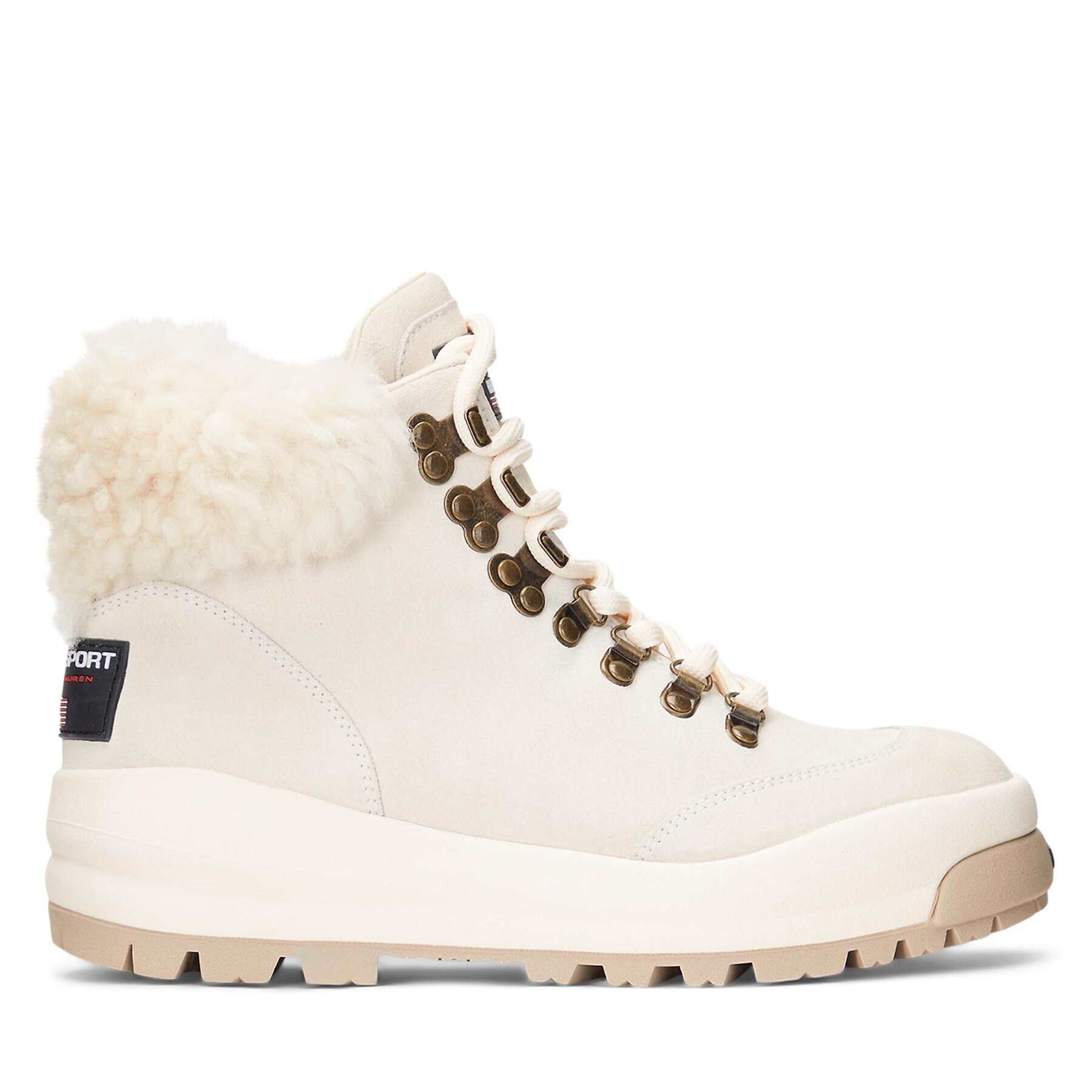 Polo Ralph Lauren Боти 804917245001 Екрю - Pepit.bg