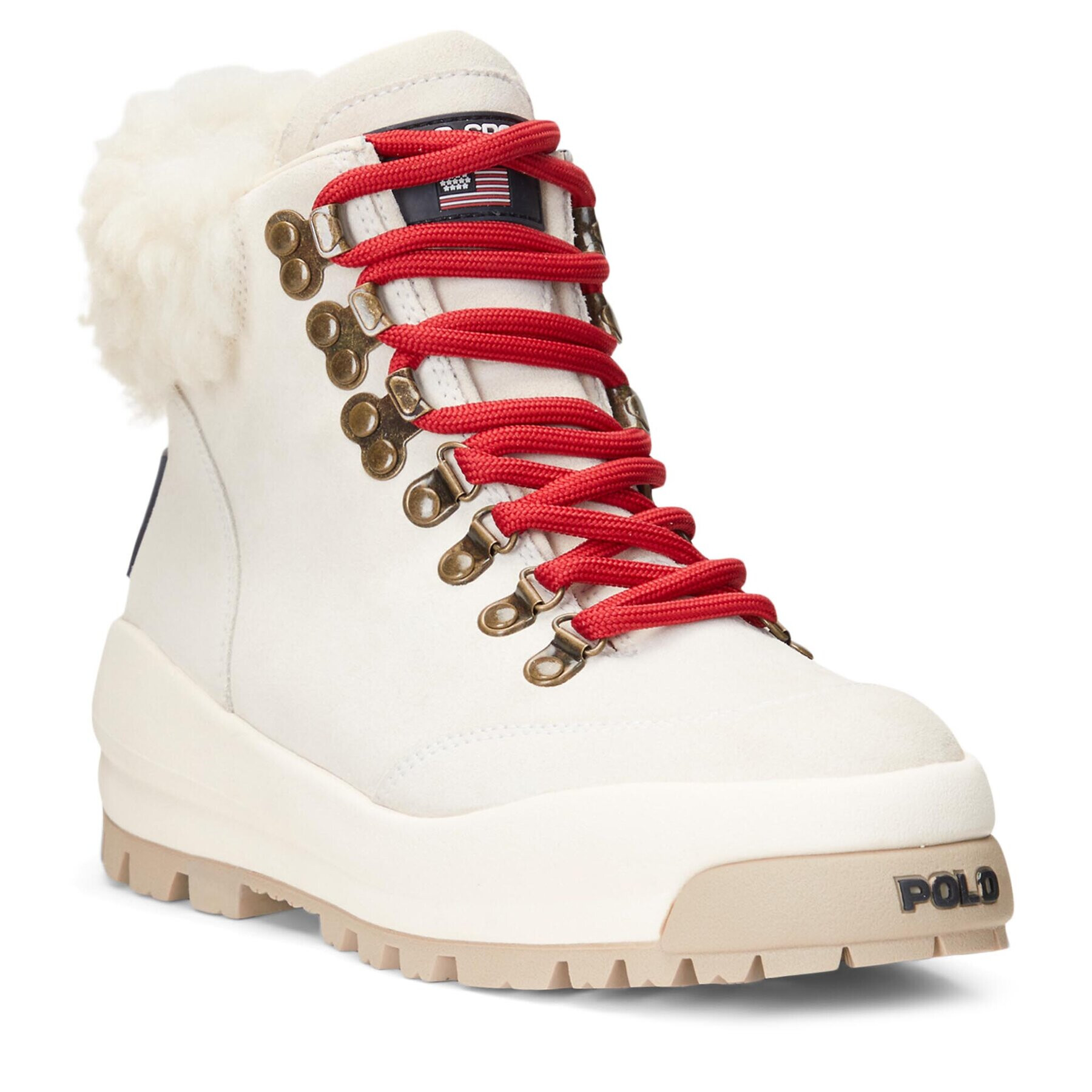 Polo Ralph Lauren Боти 804917245001 Екрю - Pepit.bg
