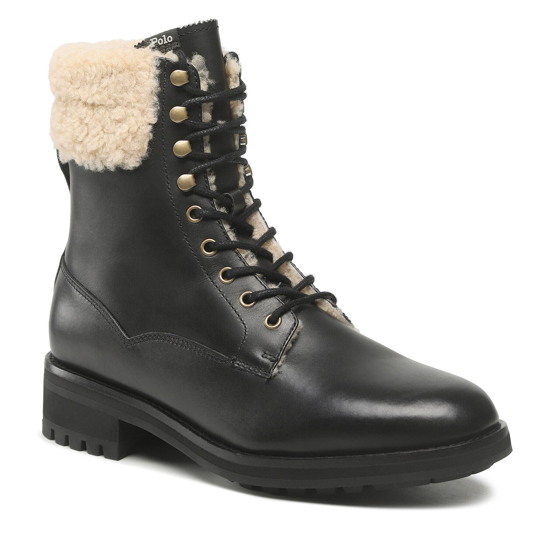 Polo Ralph Lauren Ботуши Bryson Fd Bt 812878515001 Черен - Pepit.bg