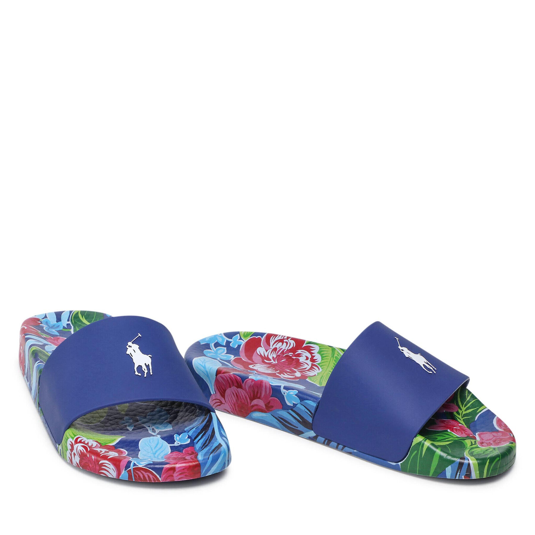 Polo Ralph Lauren Чехли Polo Slide 809860989001 Тъмносин - Pepit.bg