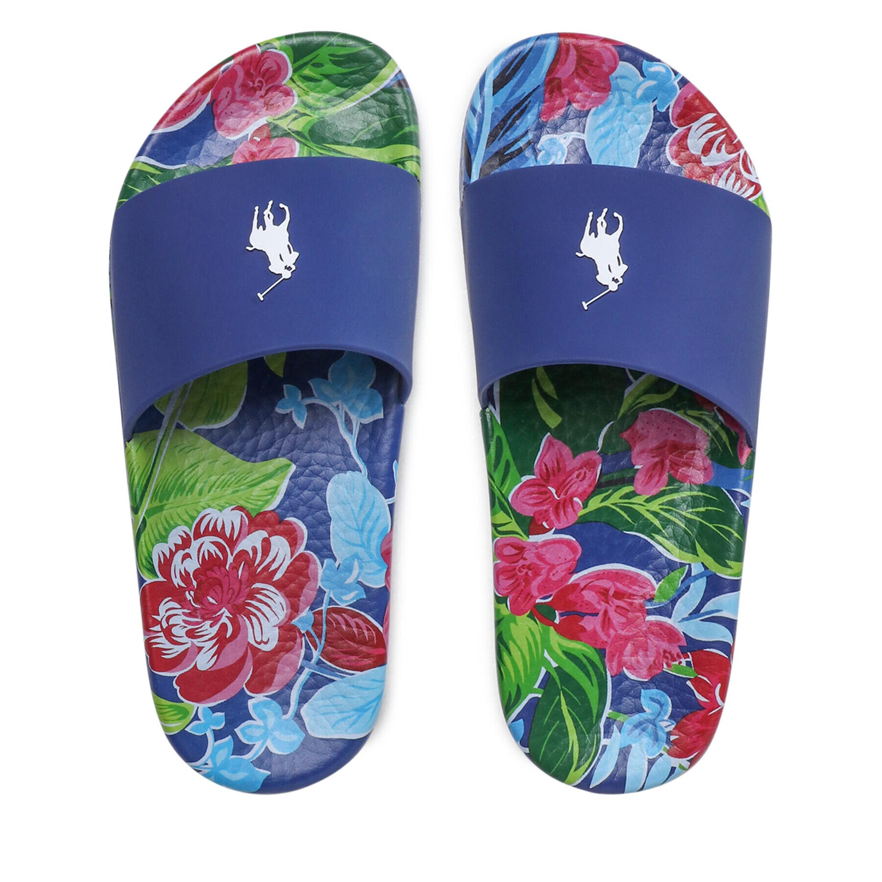 Polo Ralph Lauren Чехли Polo Slide 809860989001 Тъмносин - Pepit.bg