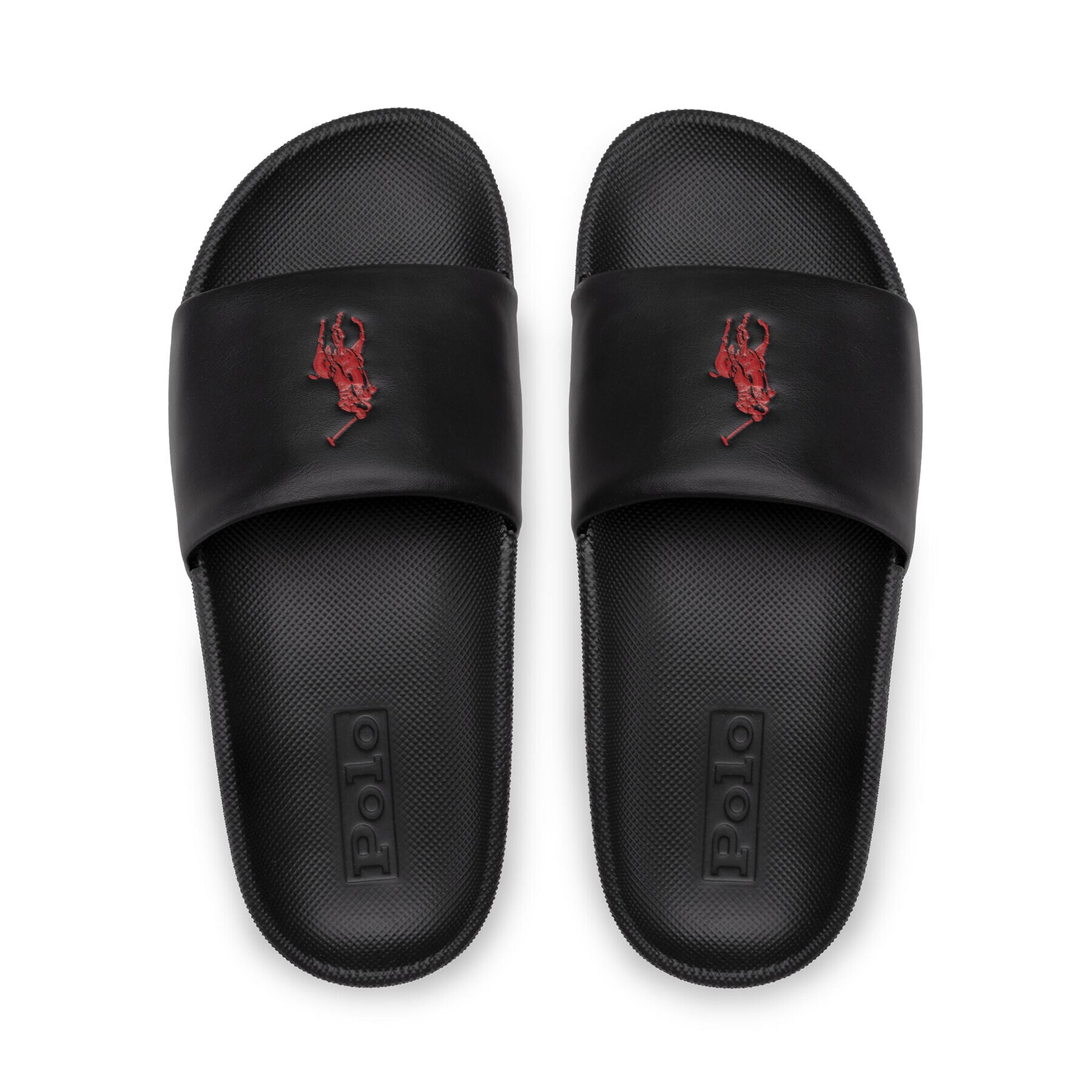 Polo Ralph Lauren Чехли Cayson 809793812001 Черен - Pepit.bg