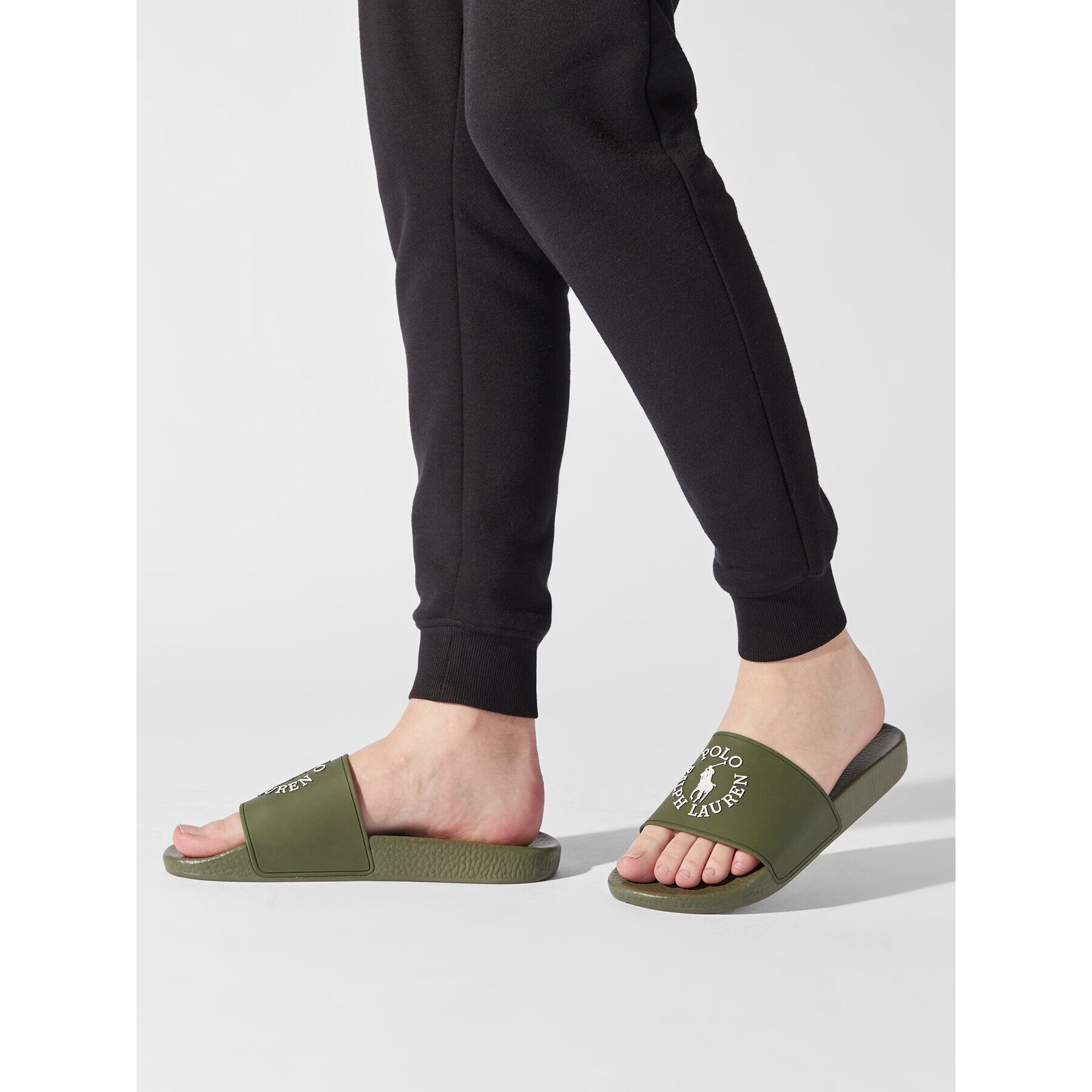 Polo Ralph Lauren Чехли P. Slide/Cb 809892947003 Зелен - Pepit.bg