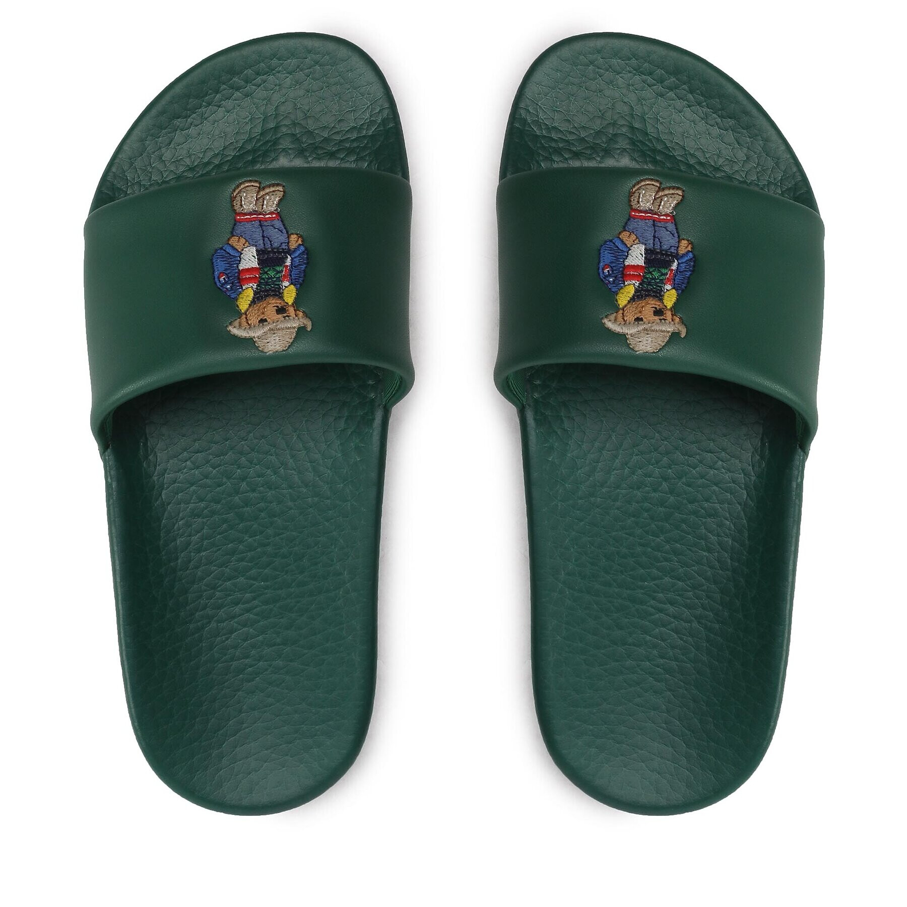 Polo Ralph Lauren Чехли Polo Slide 809878092002 Зелен - Pepit.bg