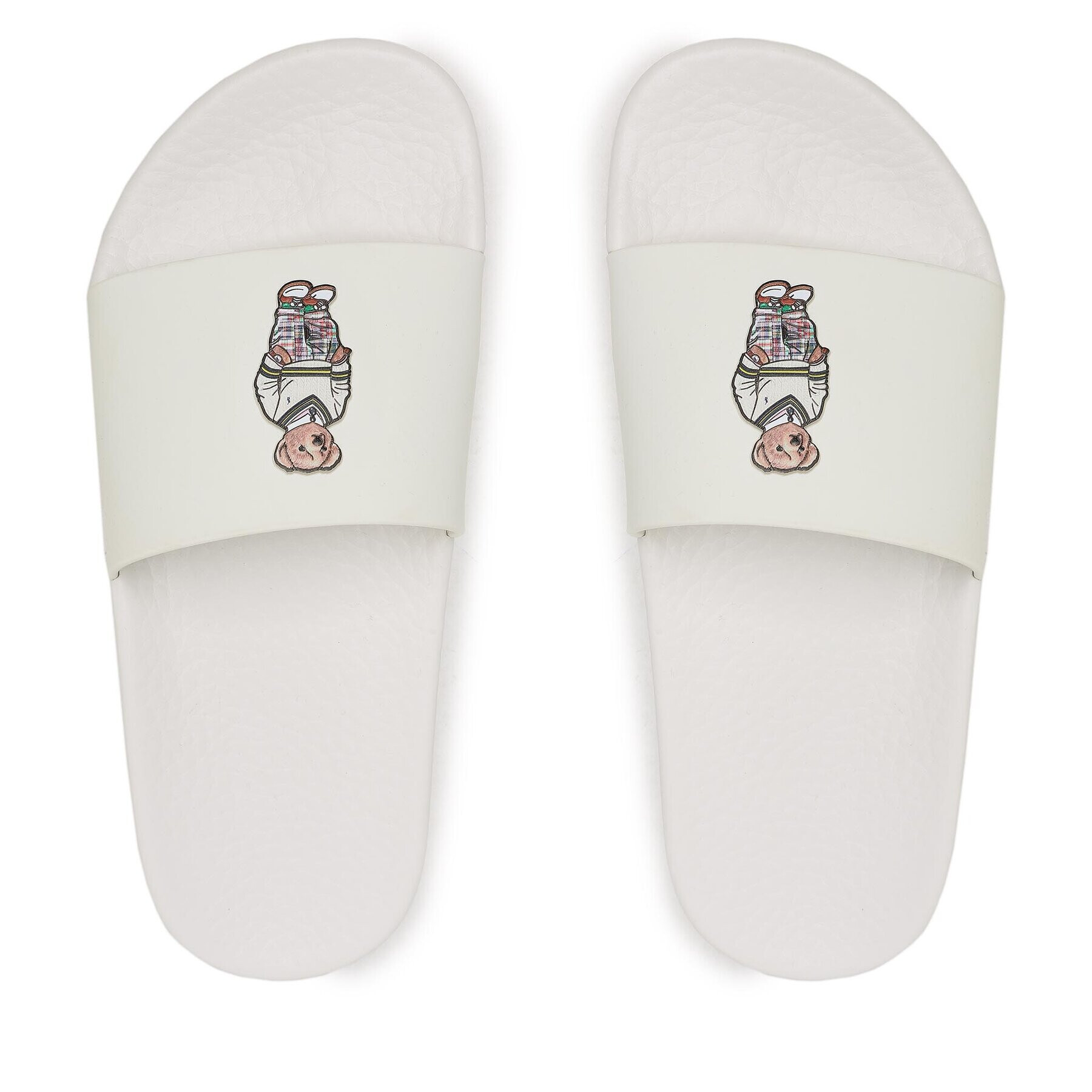 Polo Ralph Lauren Чехли Polo Slide 809892944002 Бял - Pepit.bg