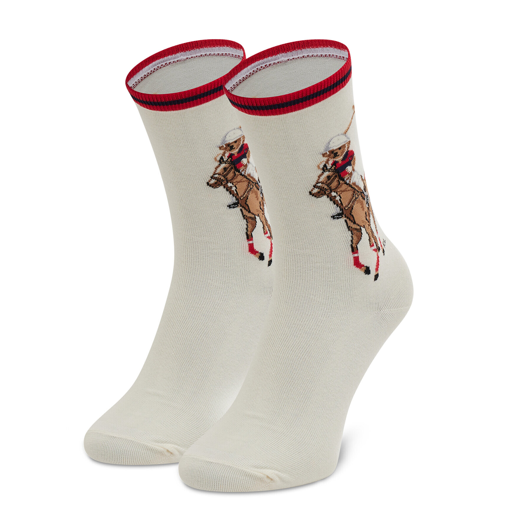 Polo Ralph Lauren Чорапи дълги дамски 455854082001 Бежов - Pepit.bg