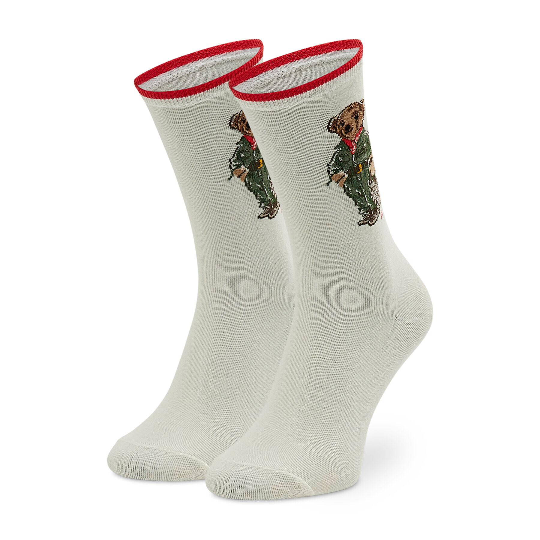 Polo Ralph Lauren Чорапи дълги дамски 455873519001 Бежов - Pepit.bg