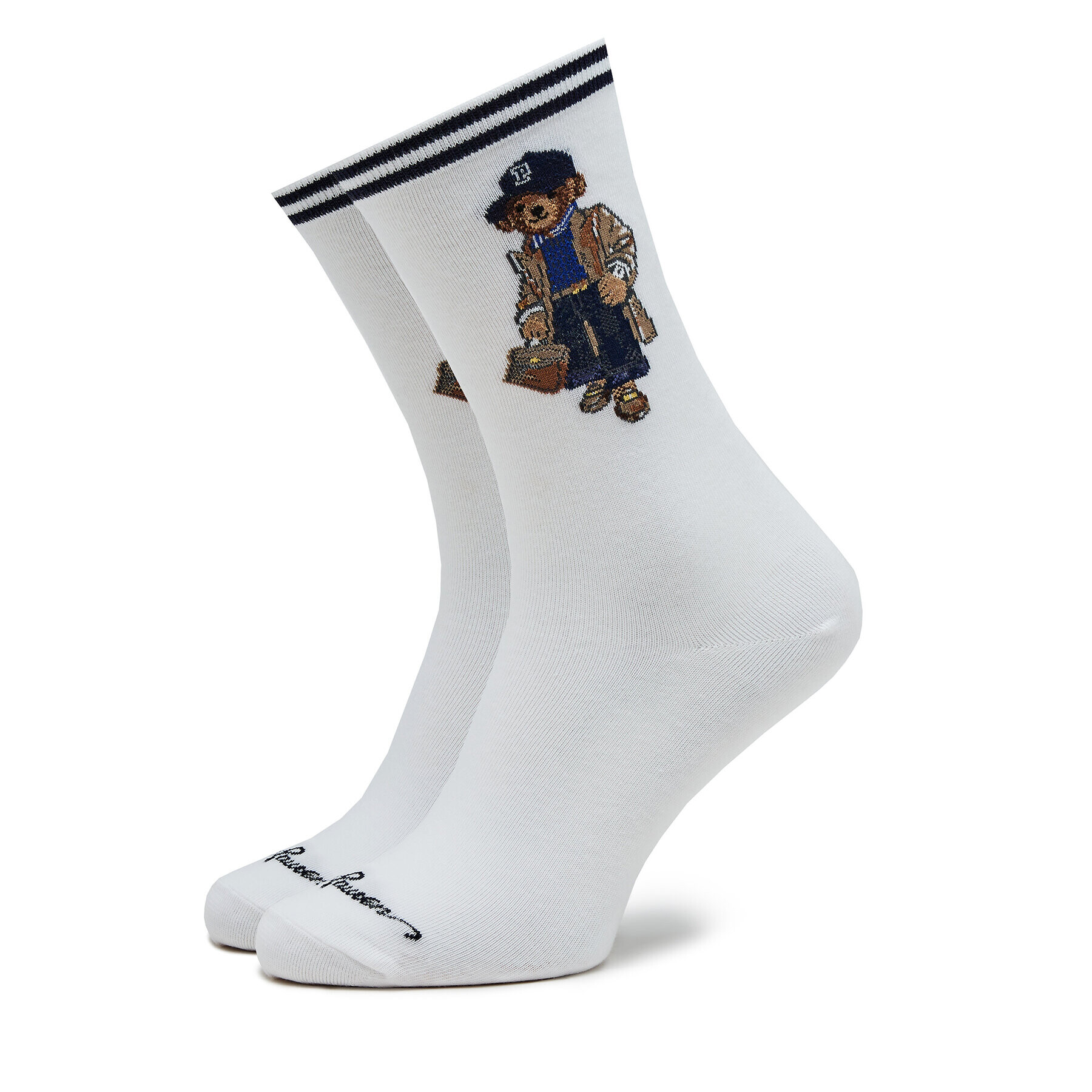 Polo Ralph Lauren Чорапи дълги дамски 455923561001 Бял - Pepit.bg